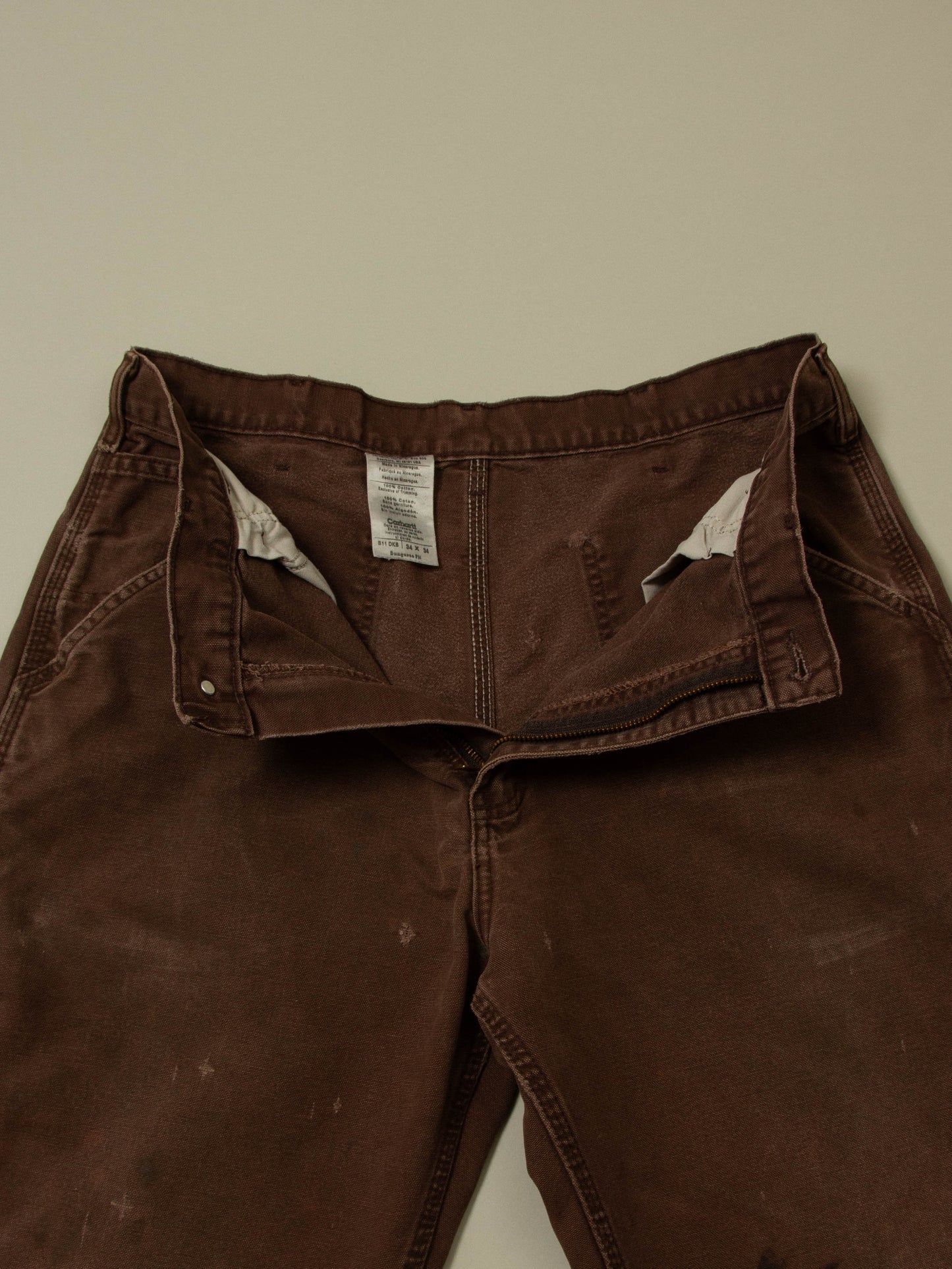 Vtg 1990s Carhartt Carpenter Trousers (34x33)