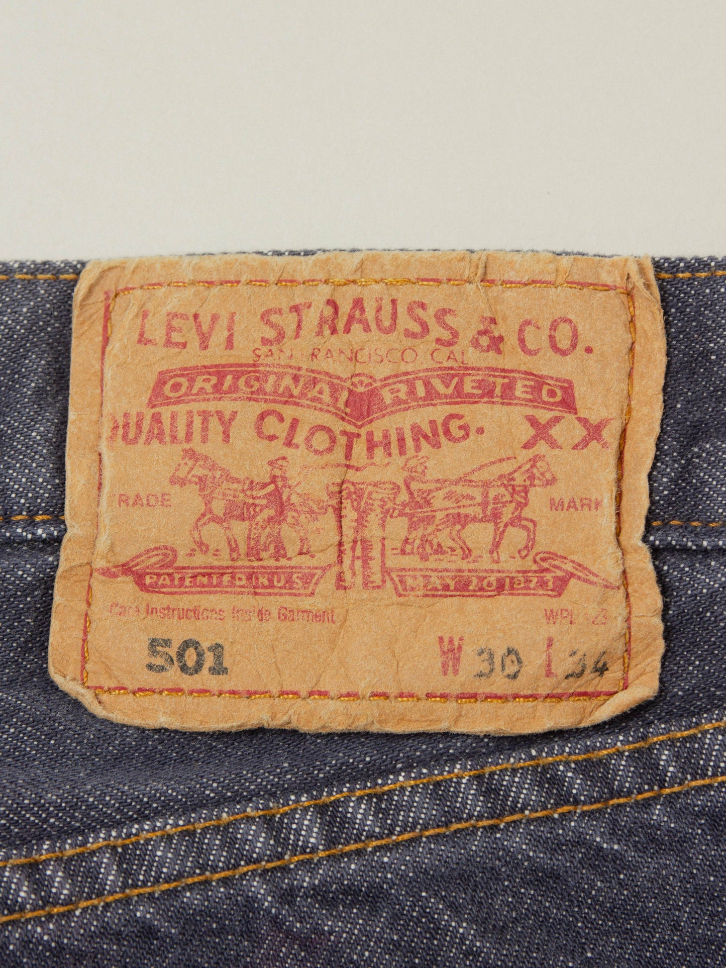 Vtg 1990s Levi's 501 Jeans (30x28)