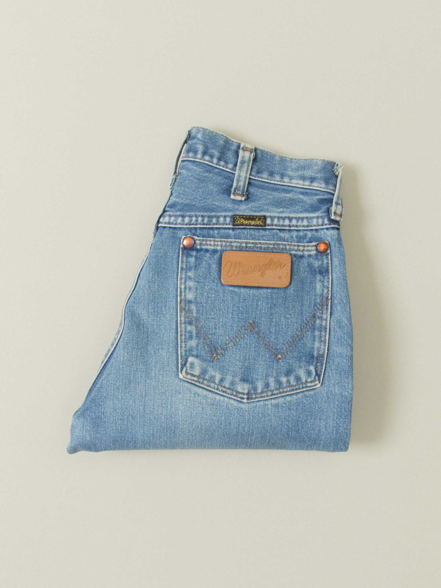Vtg 1980s Wrangler Jeans – Made in USA (26x33)