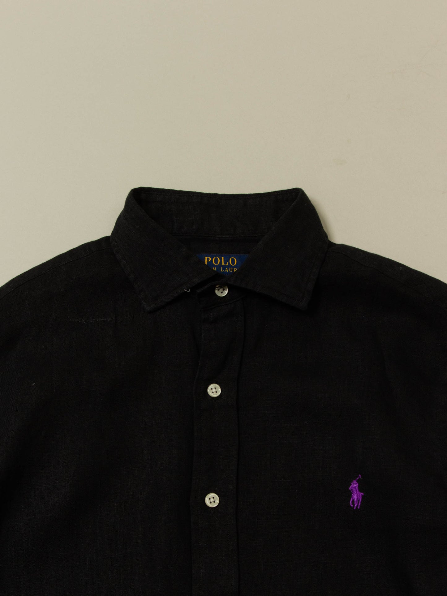 2000s Ralph Lauren Linnen Shirt (S)
