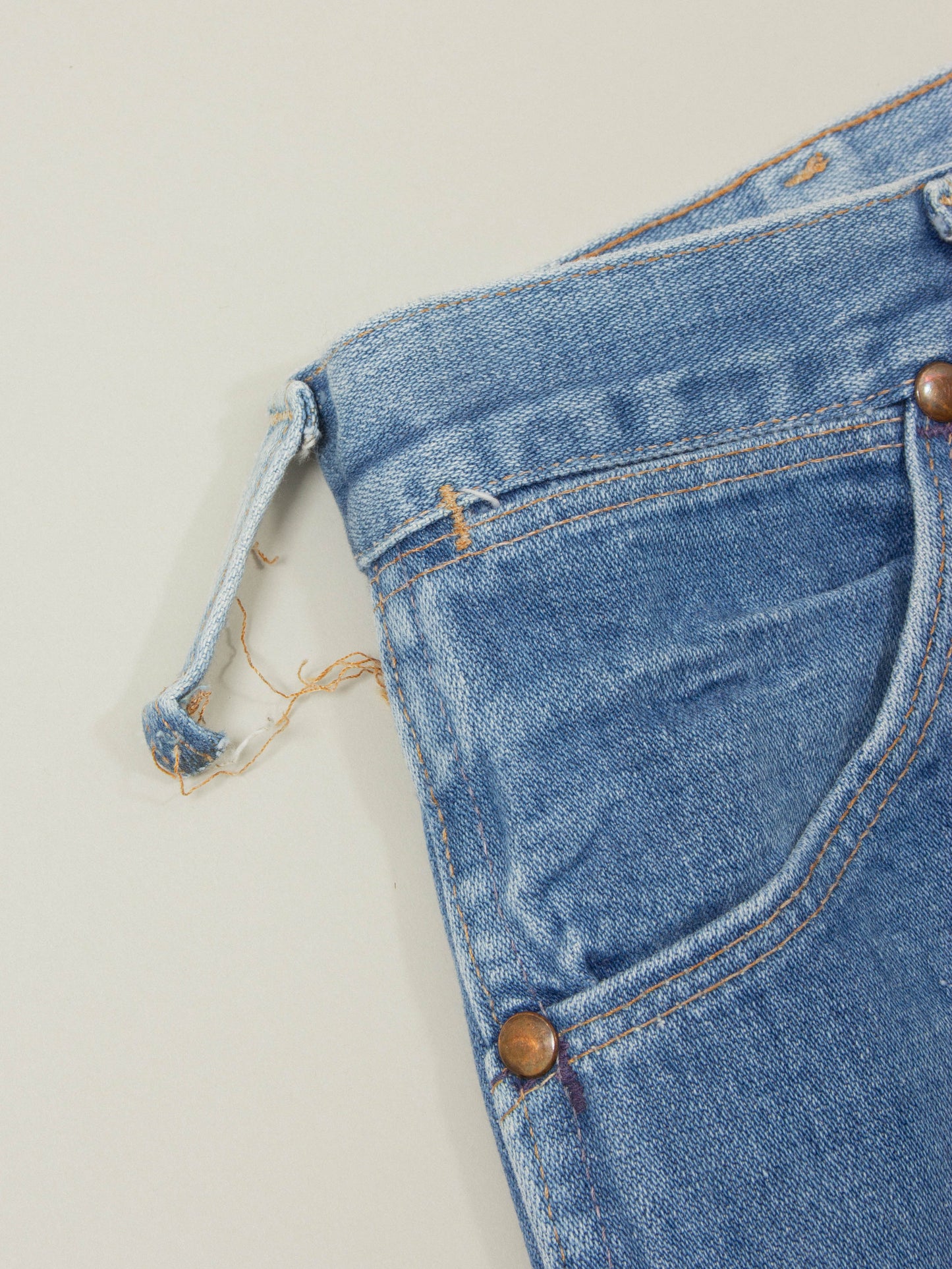 Vtg 1970s Wrangler Bootcut Jeans - Made in USA (28x34)