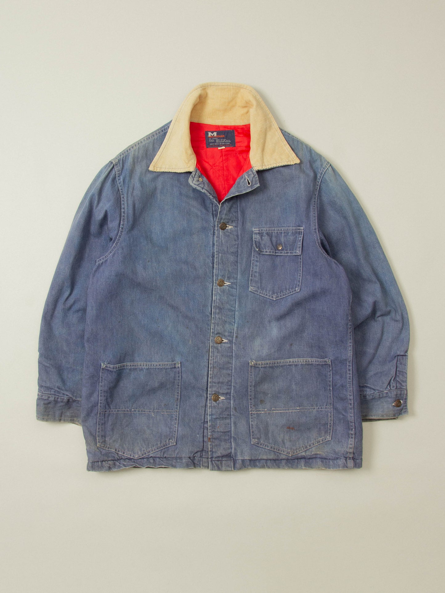 Vtg 1990s 'Masterman' Loco Chore Jacket (L)