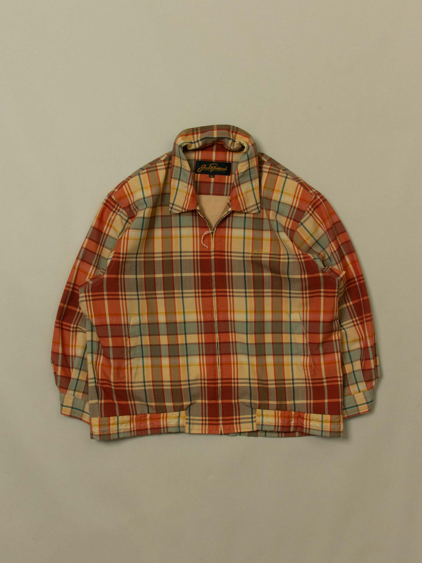 Vtg 1990s Checkered Jack Nicklaus Golf Jacket (M/L)