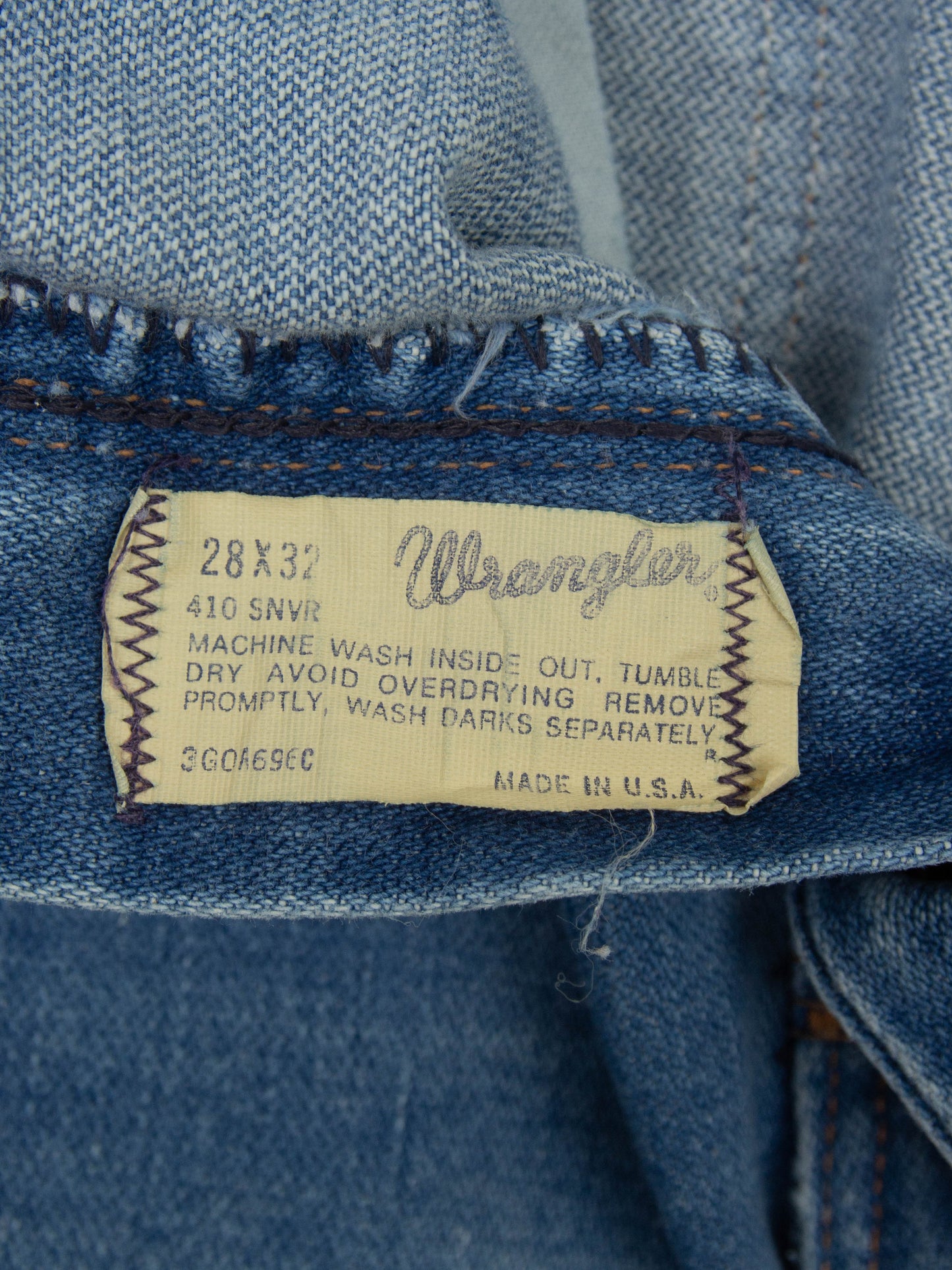 Vtg 1980s Wrangler Jeans - Made in USA (26x31)