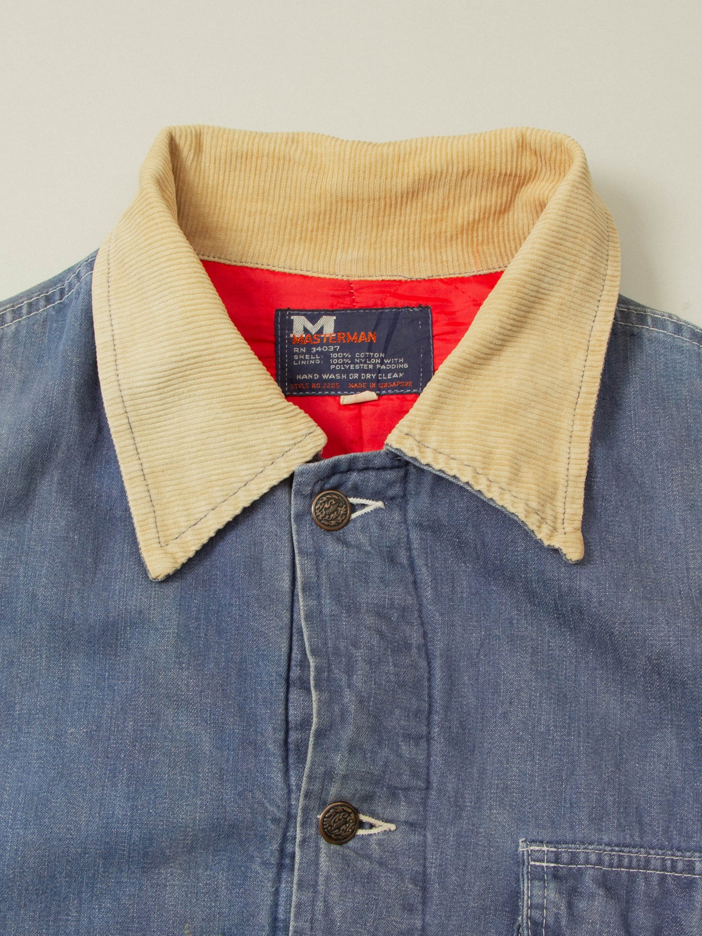 Vtg 1990s 'Masterman' Loco Chore Jacket (L)