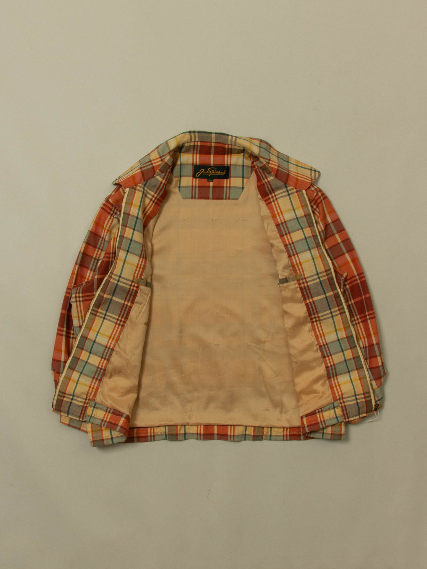 Vtg 1990s Checkered Jack Nicklaus Golf Jacket (M/L)