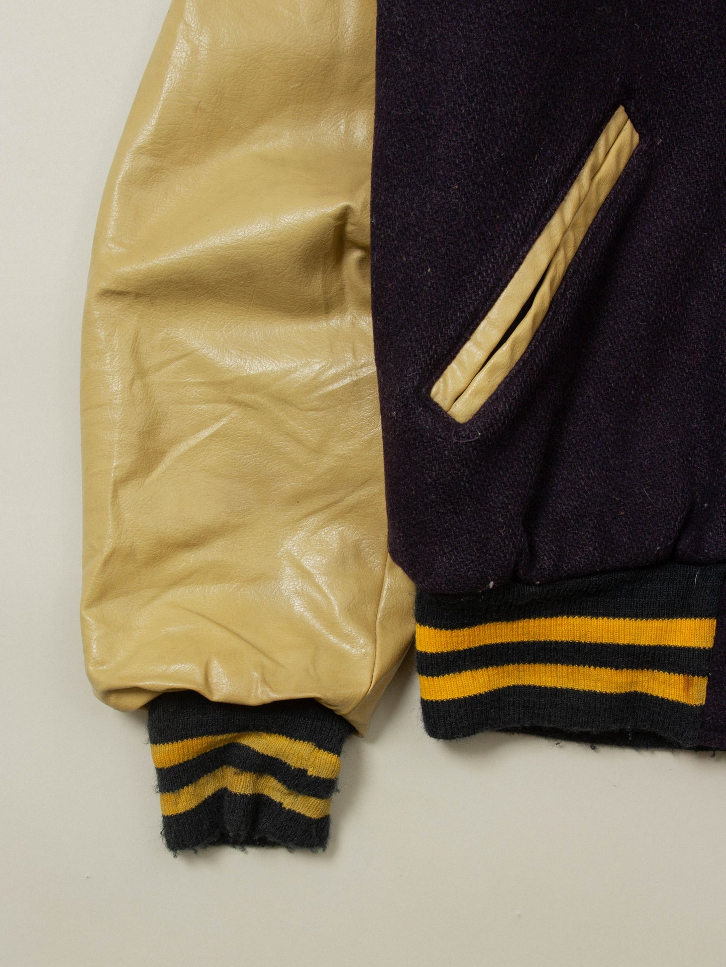Vtg 1960s Lou Liese Sporting Goods Varsity Jacket - Made in USA (S)