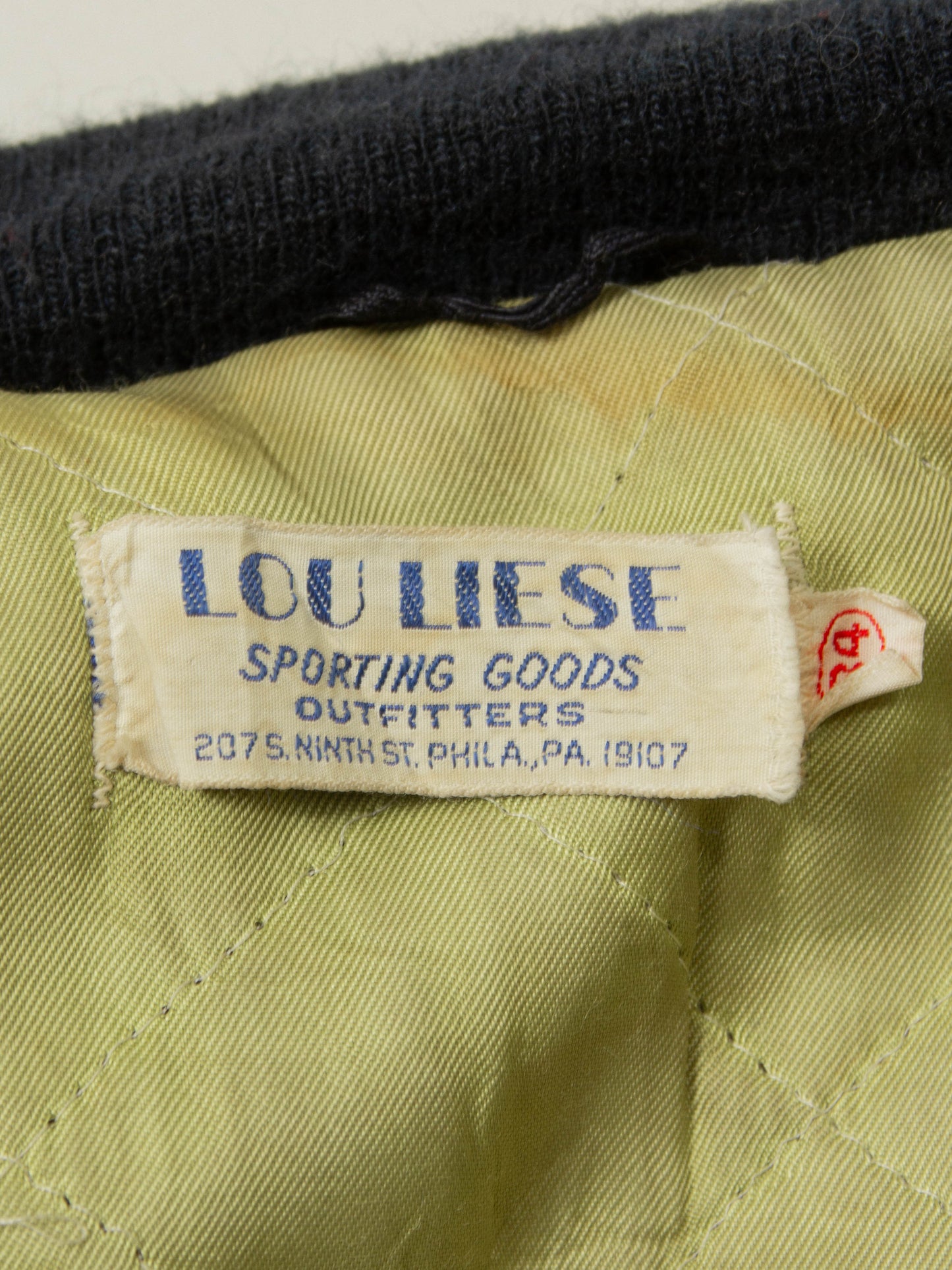 Vtg 1960s Lou Liese Sporting Goods Varsity Jacket - Made in USA (S)