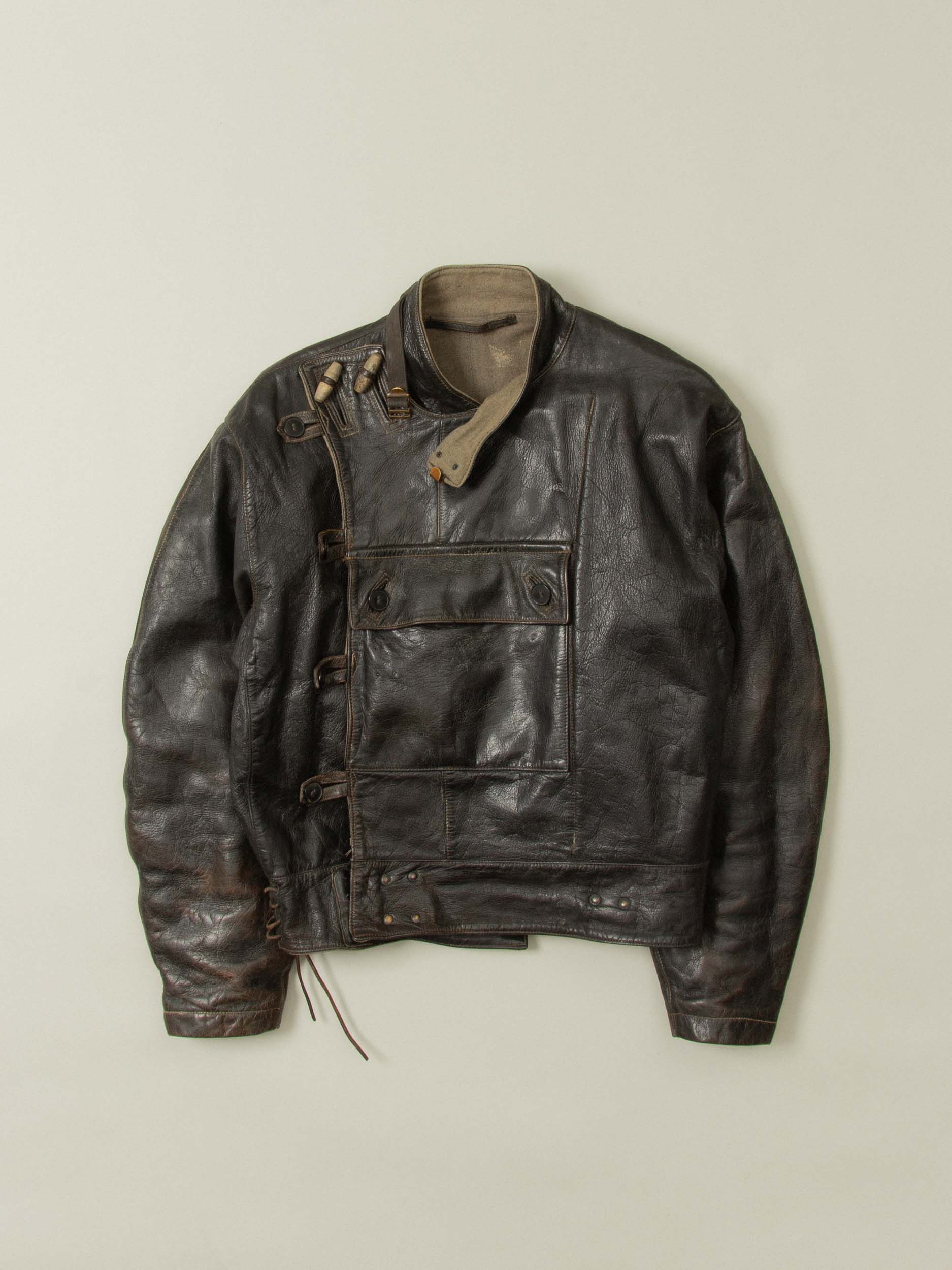 ジャケット・アウター 1950-60s Sweden double leather jacket 1950-60s Sweden double leather jacket