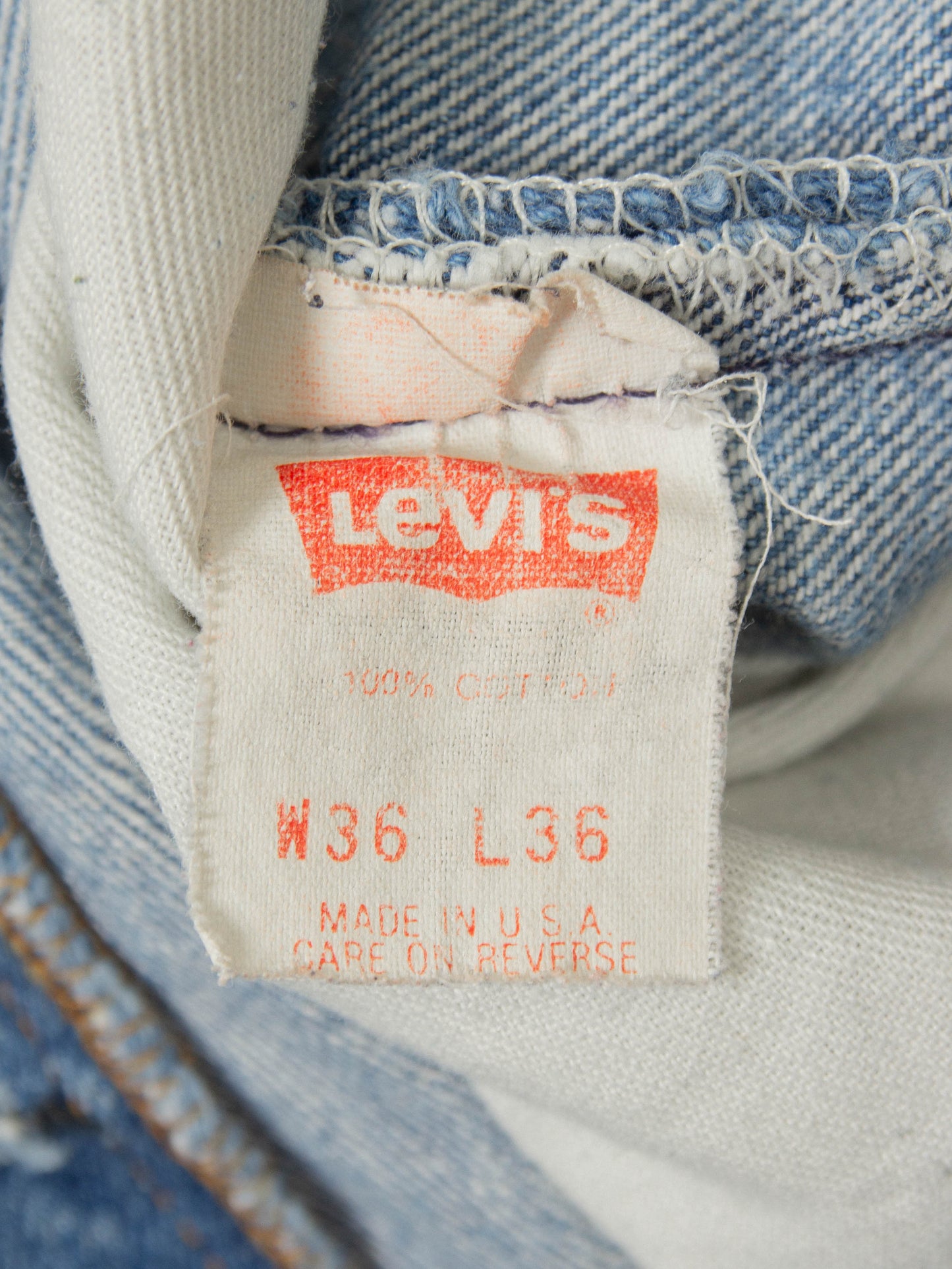 Vtg 1980s Levi's 501 - Made in USA (34x32)