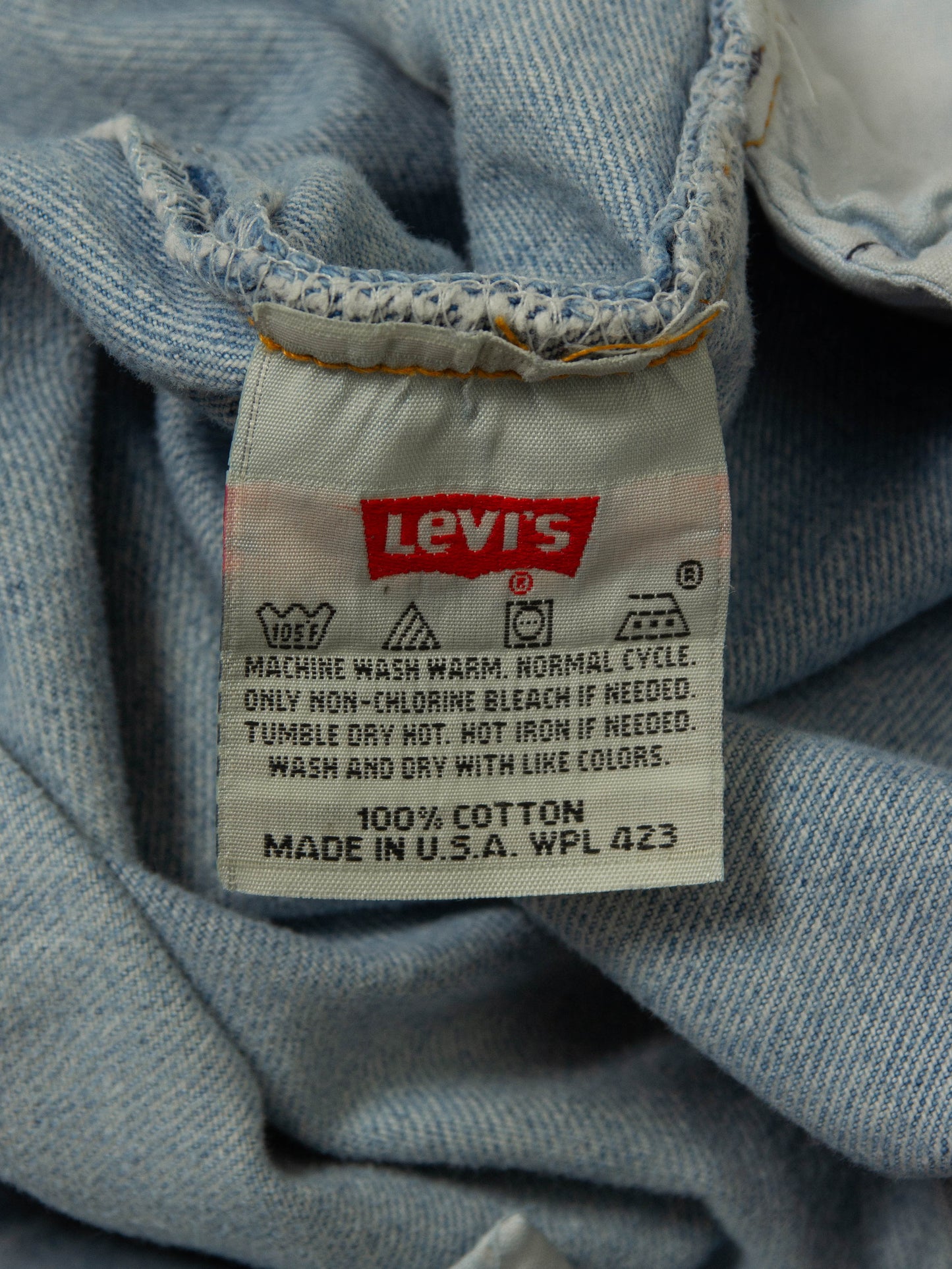 Vtg 1990s Levi's 501 Jeans - Made in USA (32x34)