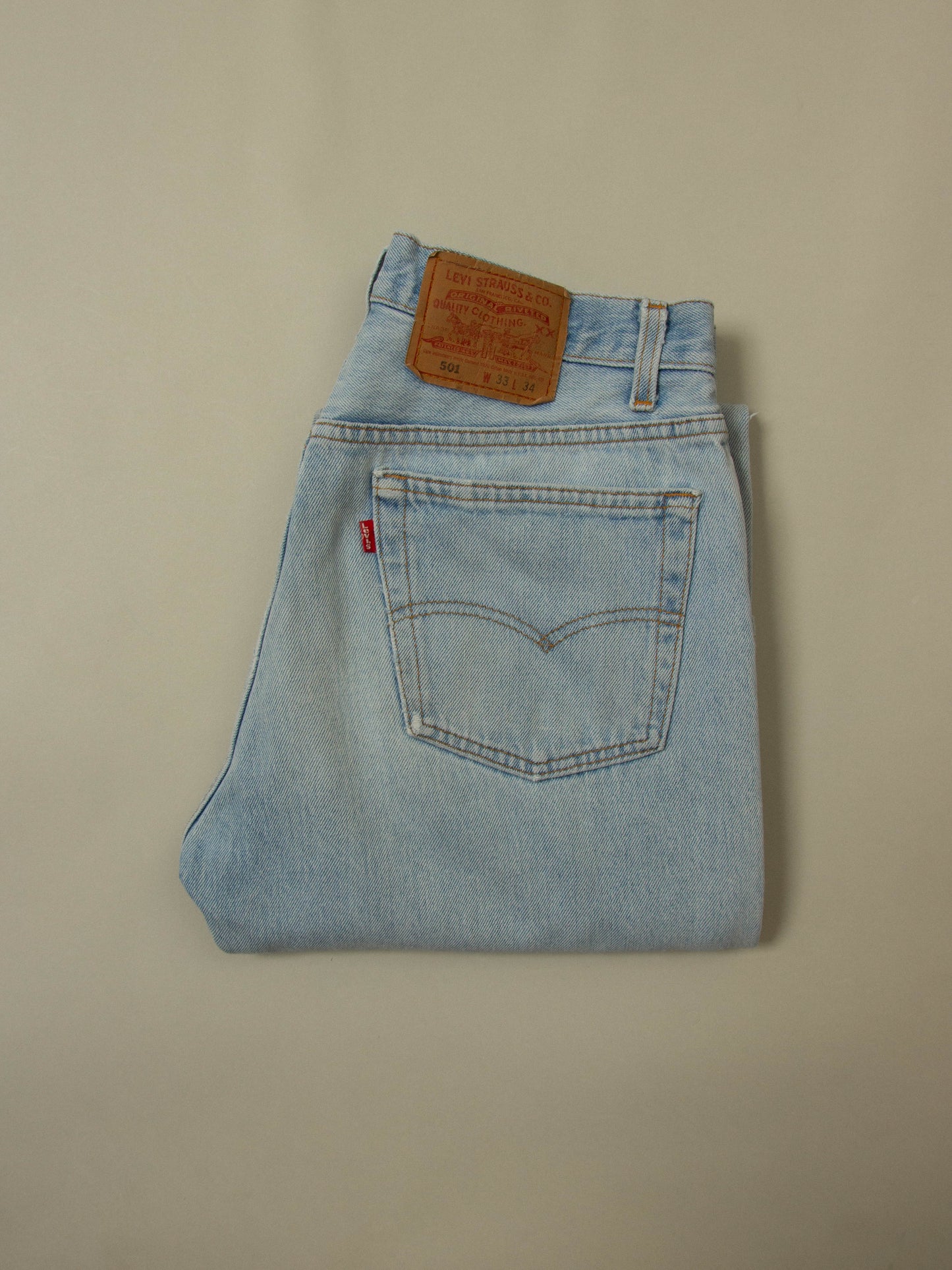 Vtg 1990s Levi's 501 Jeans - Made in USA (32x34)