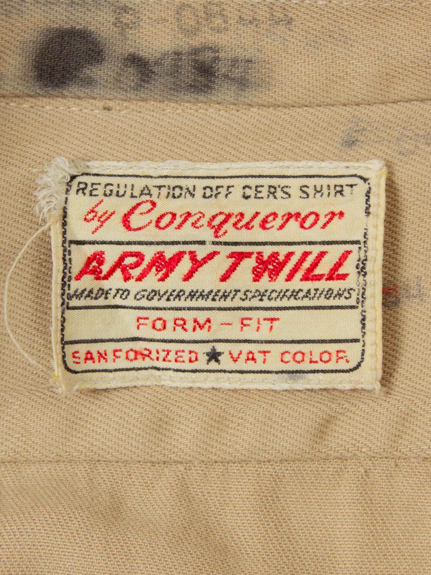 Vtg WWII US Air Force Officer Shirt (S)