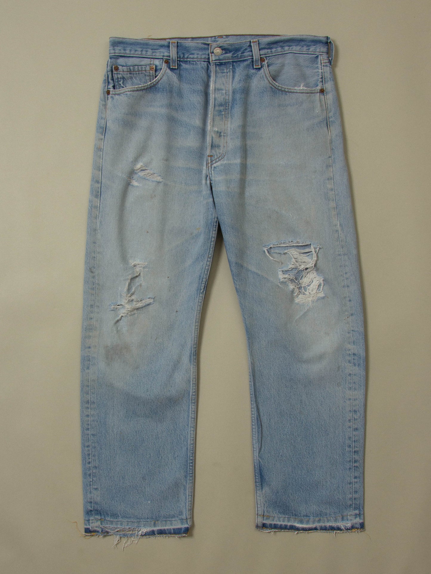 Vtg 1990s Levi's 501 Jeans - Made in USA (36x29)