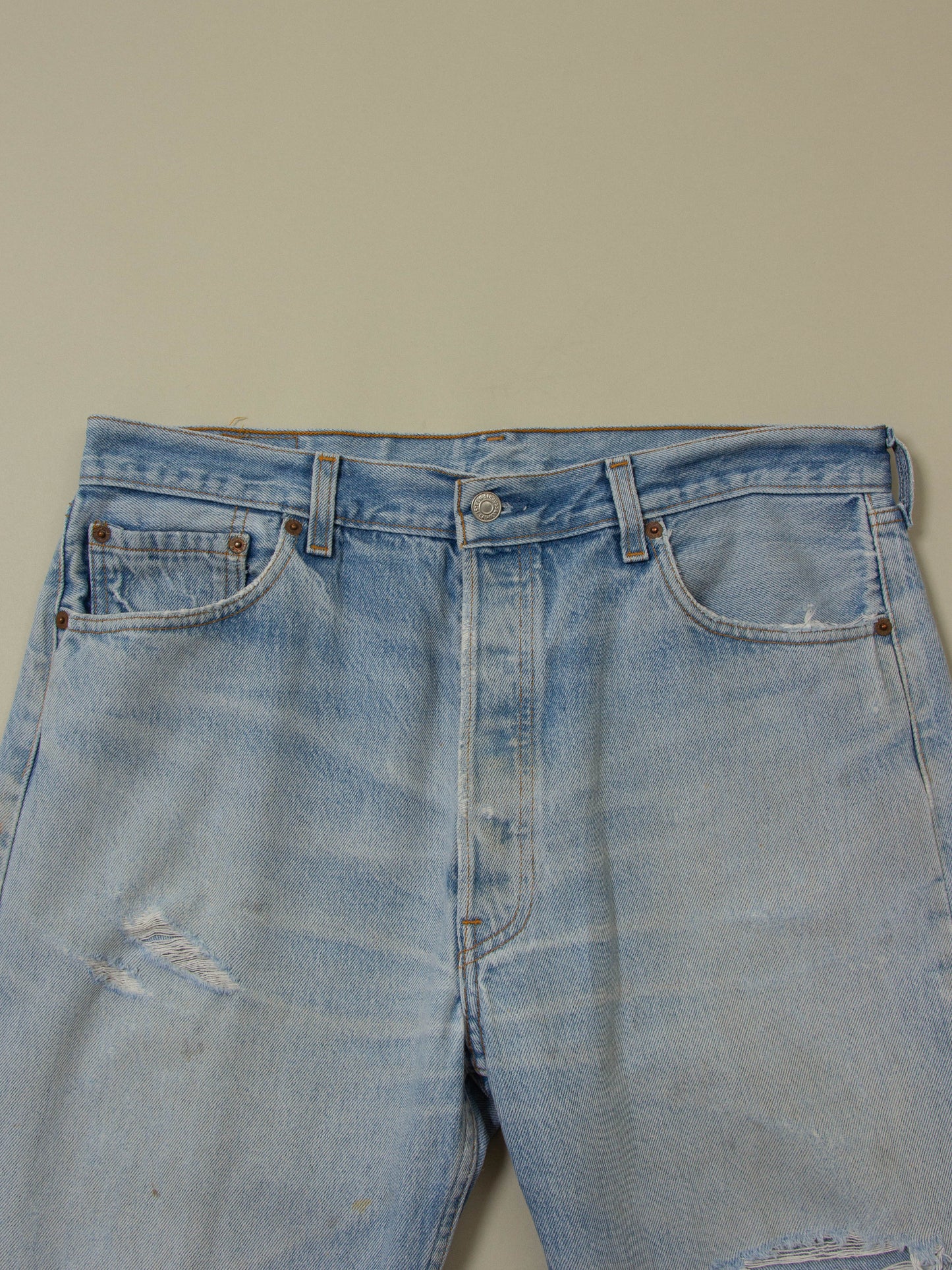 Vtg 1990s Levi's 501 Jeans - Made in USA (36x29)