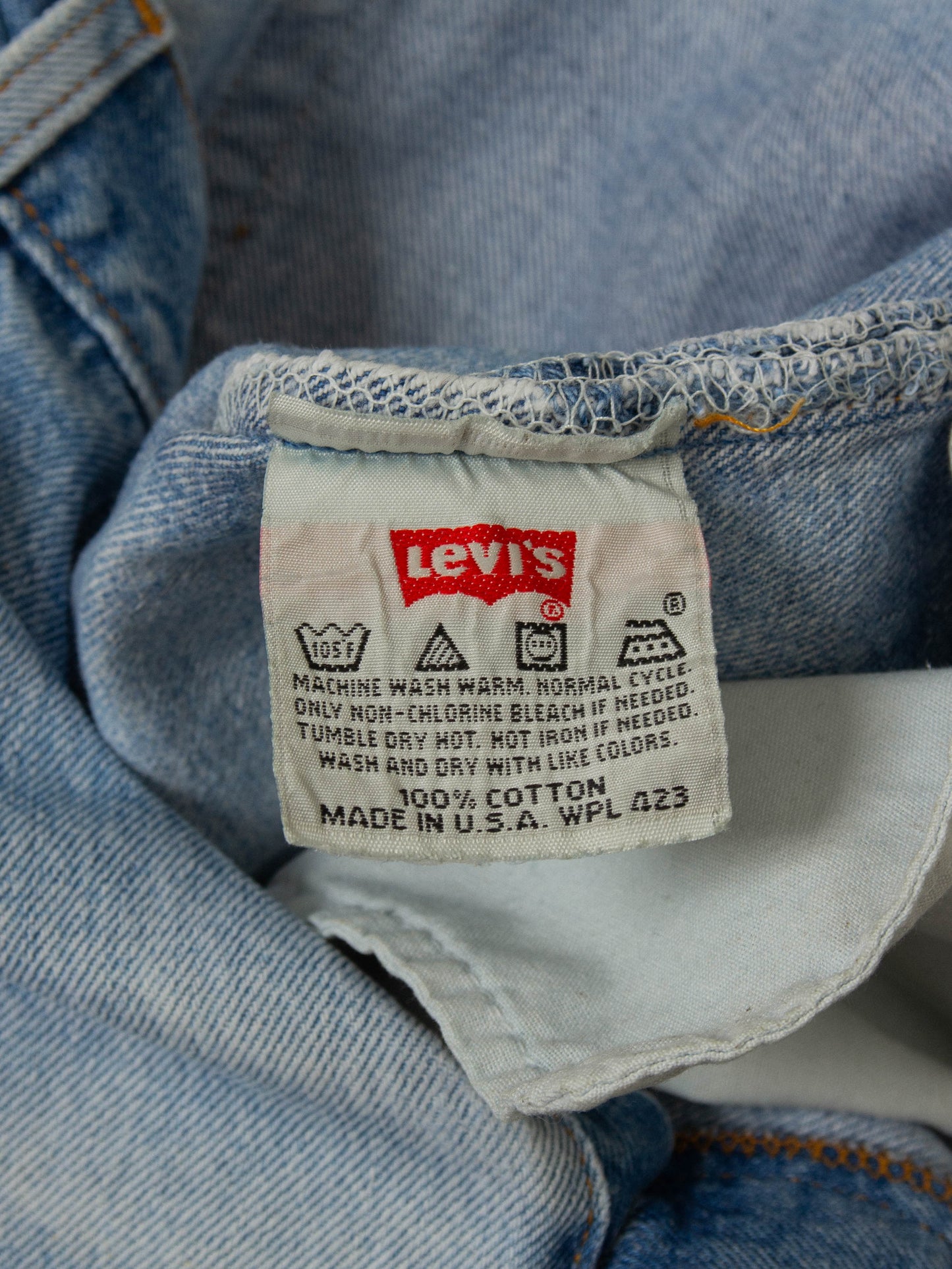 Vtg 1990s Levi's 501 Jeans - Made in USA (36x29)
