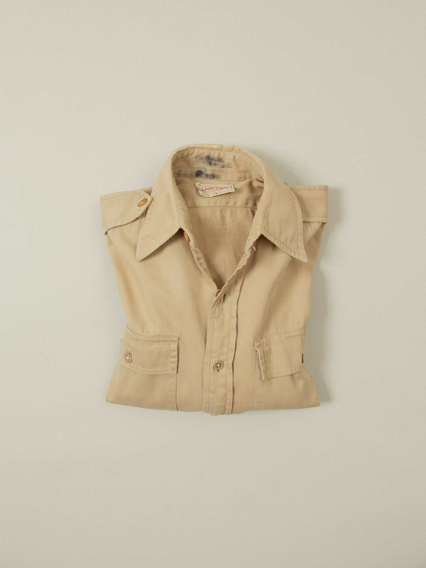 Vtg WWII US Air Force Officer Shirt (S)