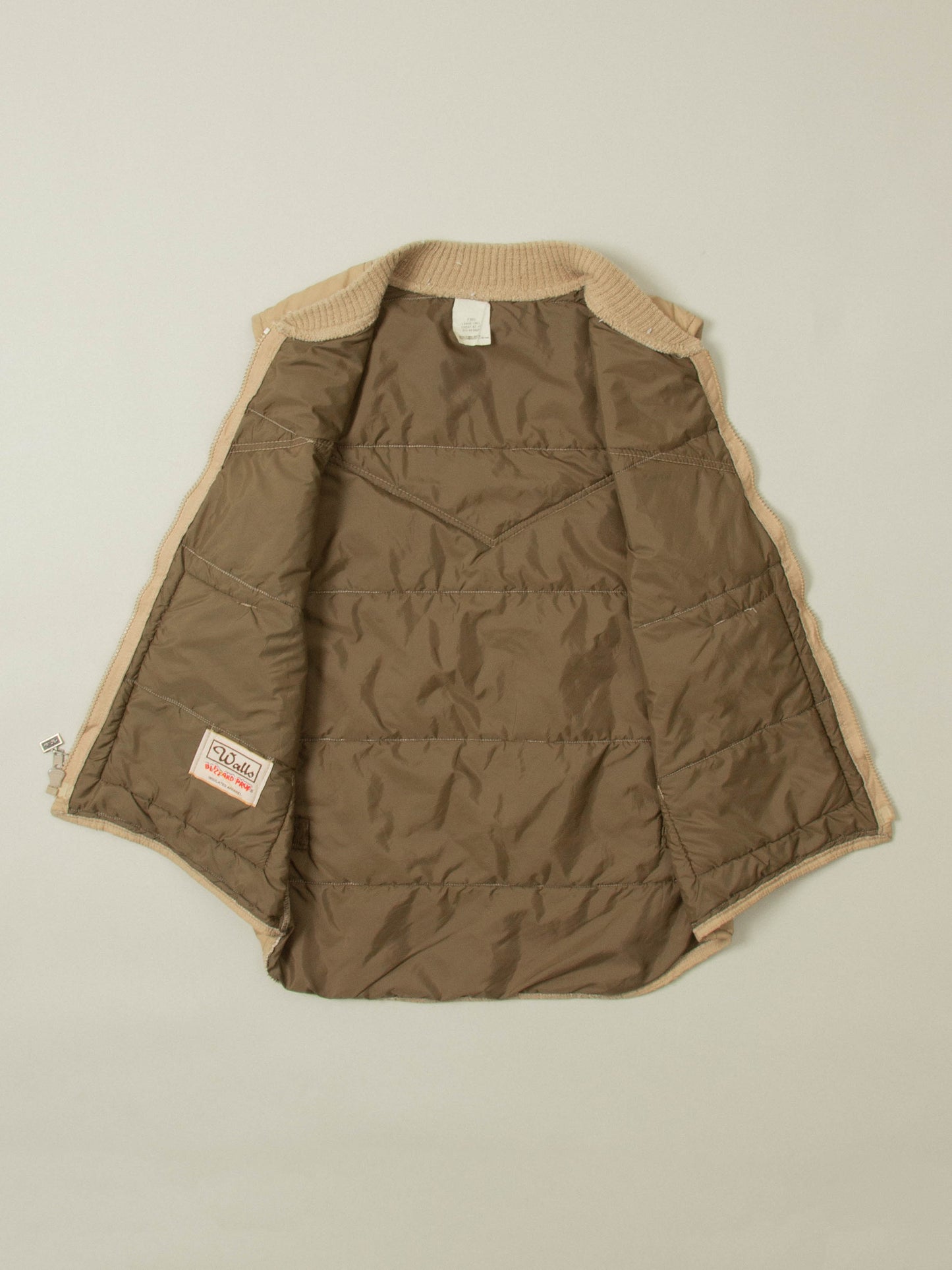 Vtg 1980s Walls Puffer Vest - Made in USA (L)