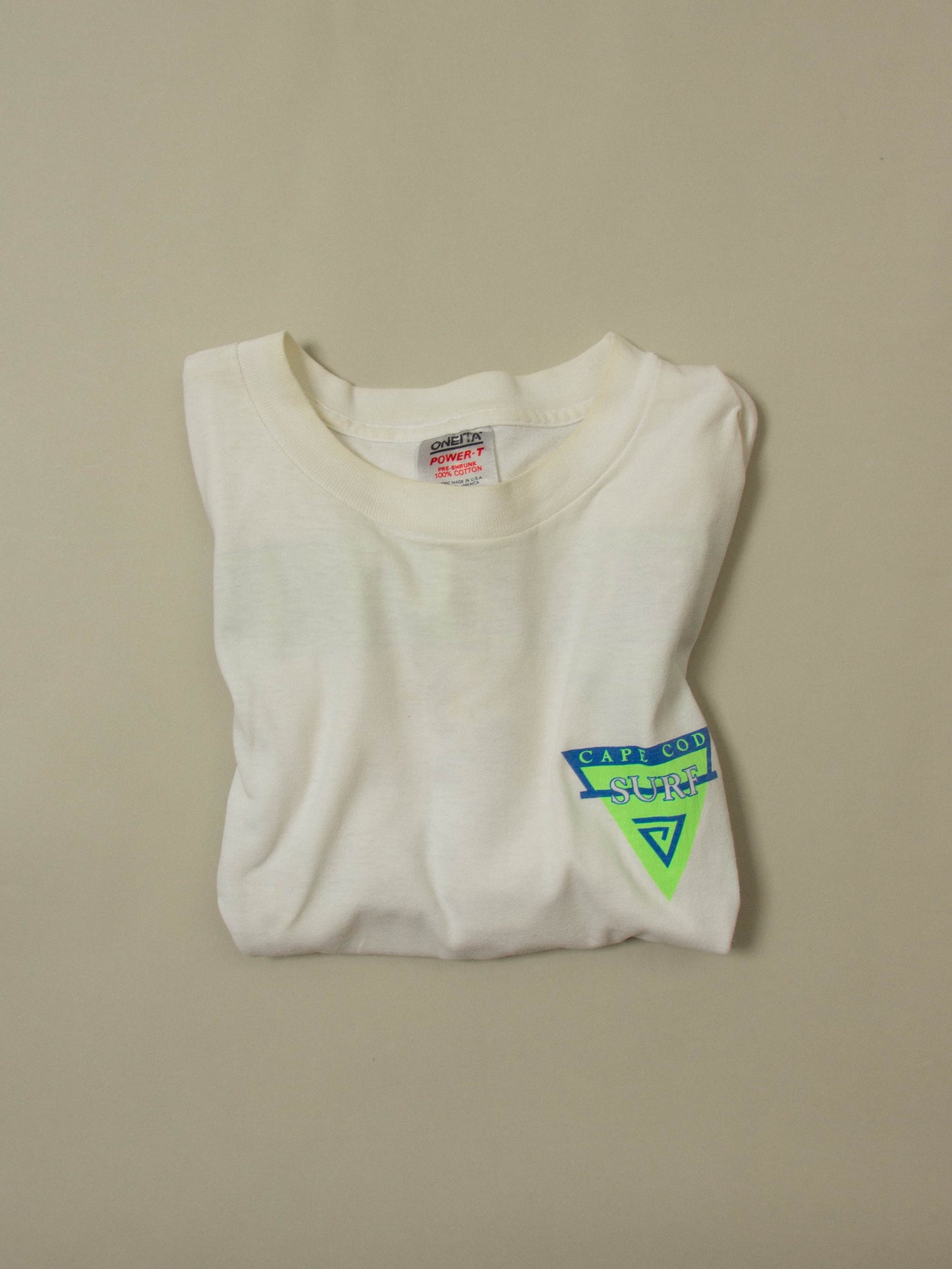 Vtg 1990s Oneita Single Stitch Surf Tee (XL)