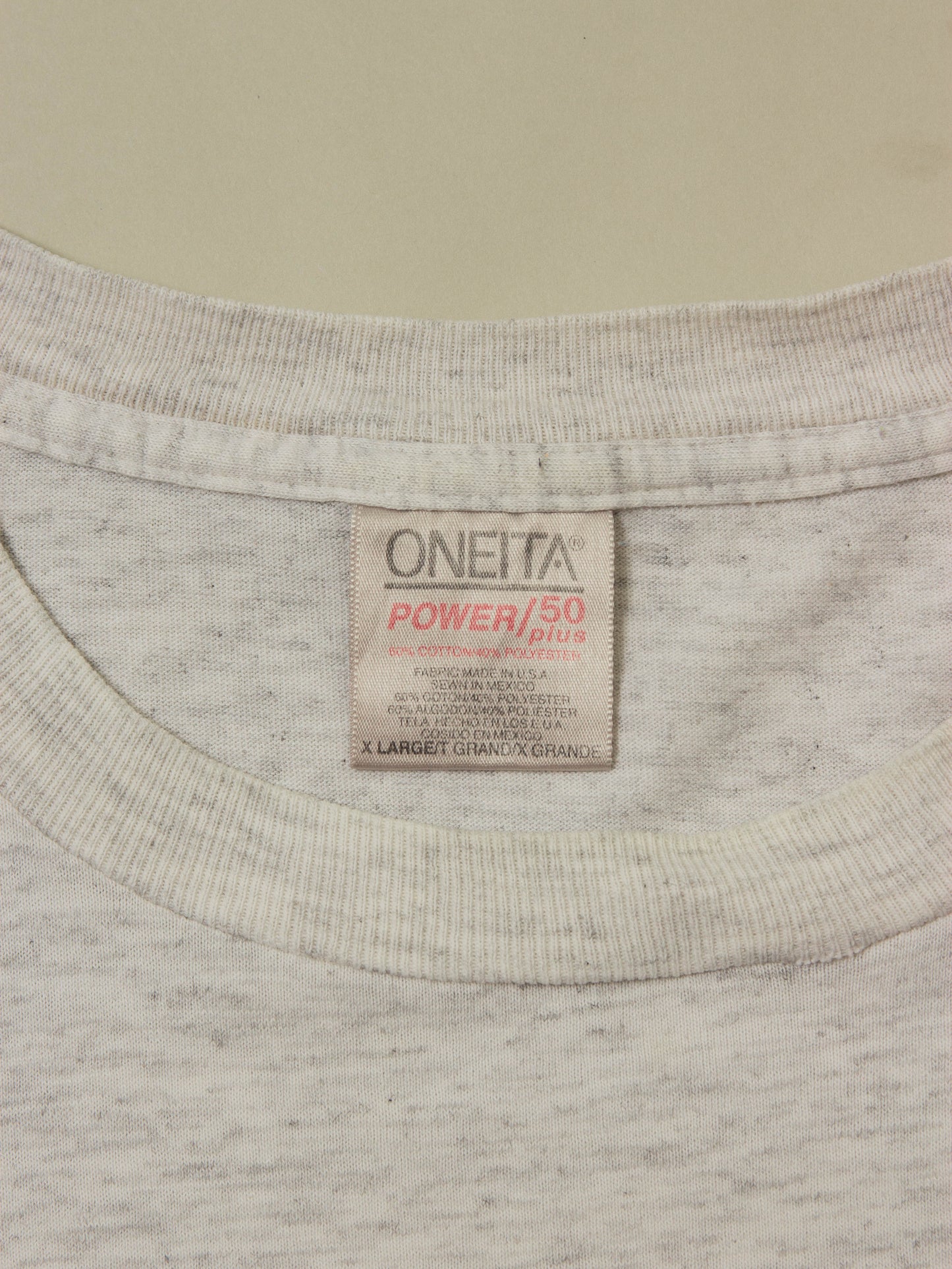 Vtg 1990s Oneita Single Stitch Tee (XL)
