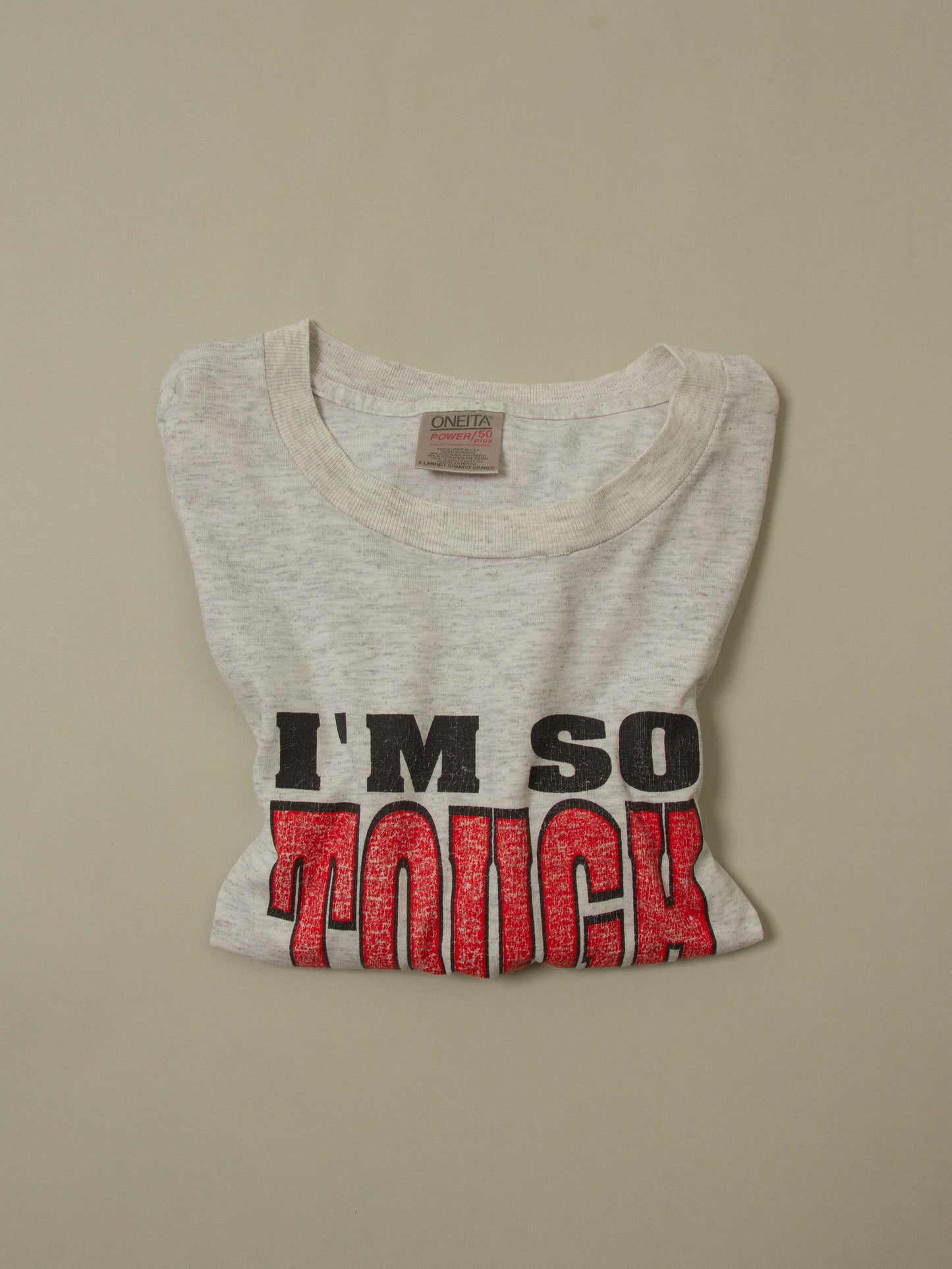 Vtg 1990s Oneita Single Stitch Tee (XL)