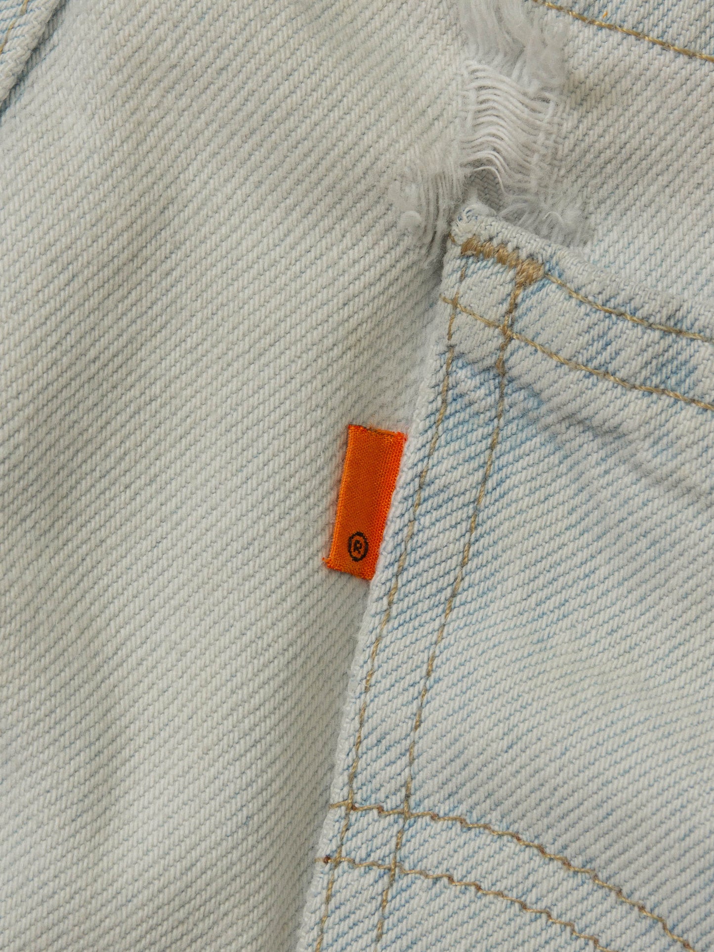 Vtg 1990s Levi's Orange Tab Shorts - Made in USA (36")