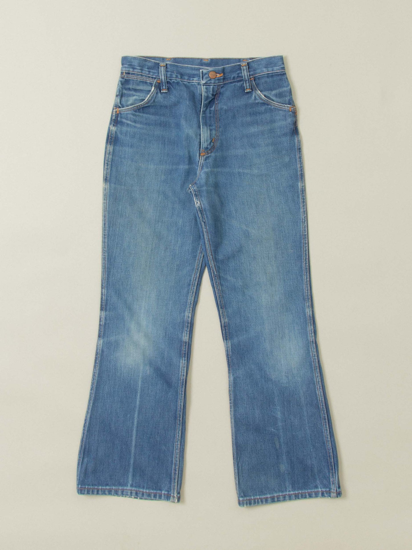 Vtg 1980s Bootcut Wrangler Jeans - Made in USA (28x28)