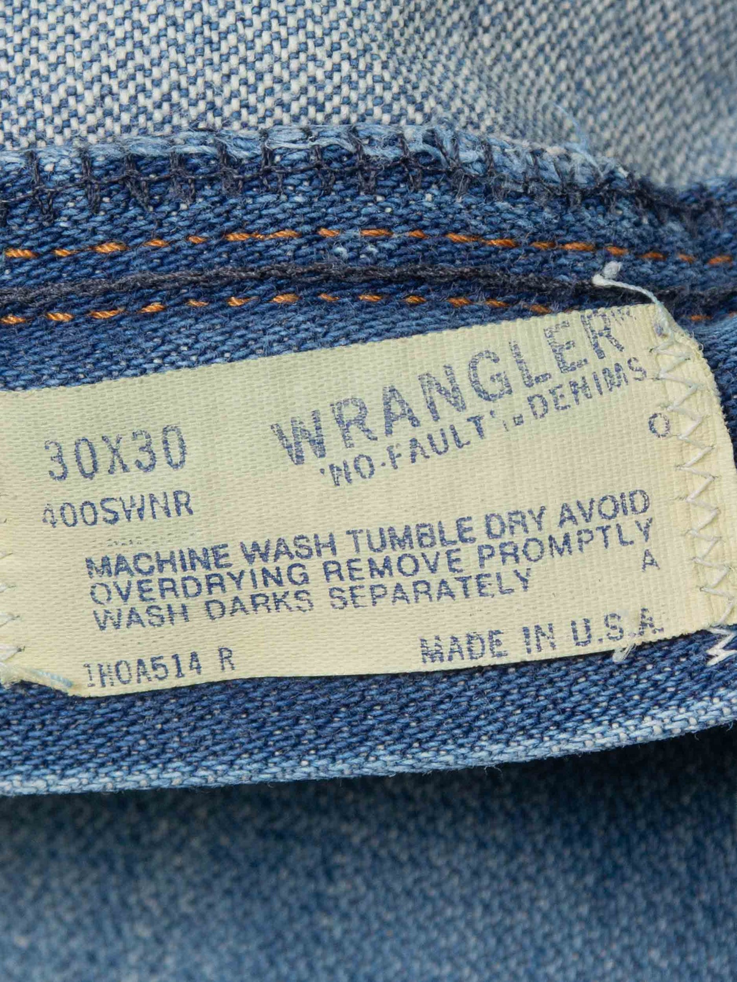 Vtg 1980s Bootcut Wrangler Jeans - Made in USA (28x28)