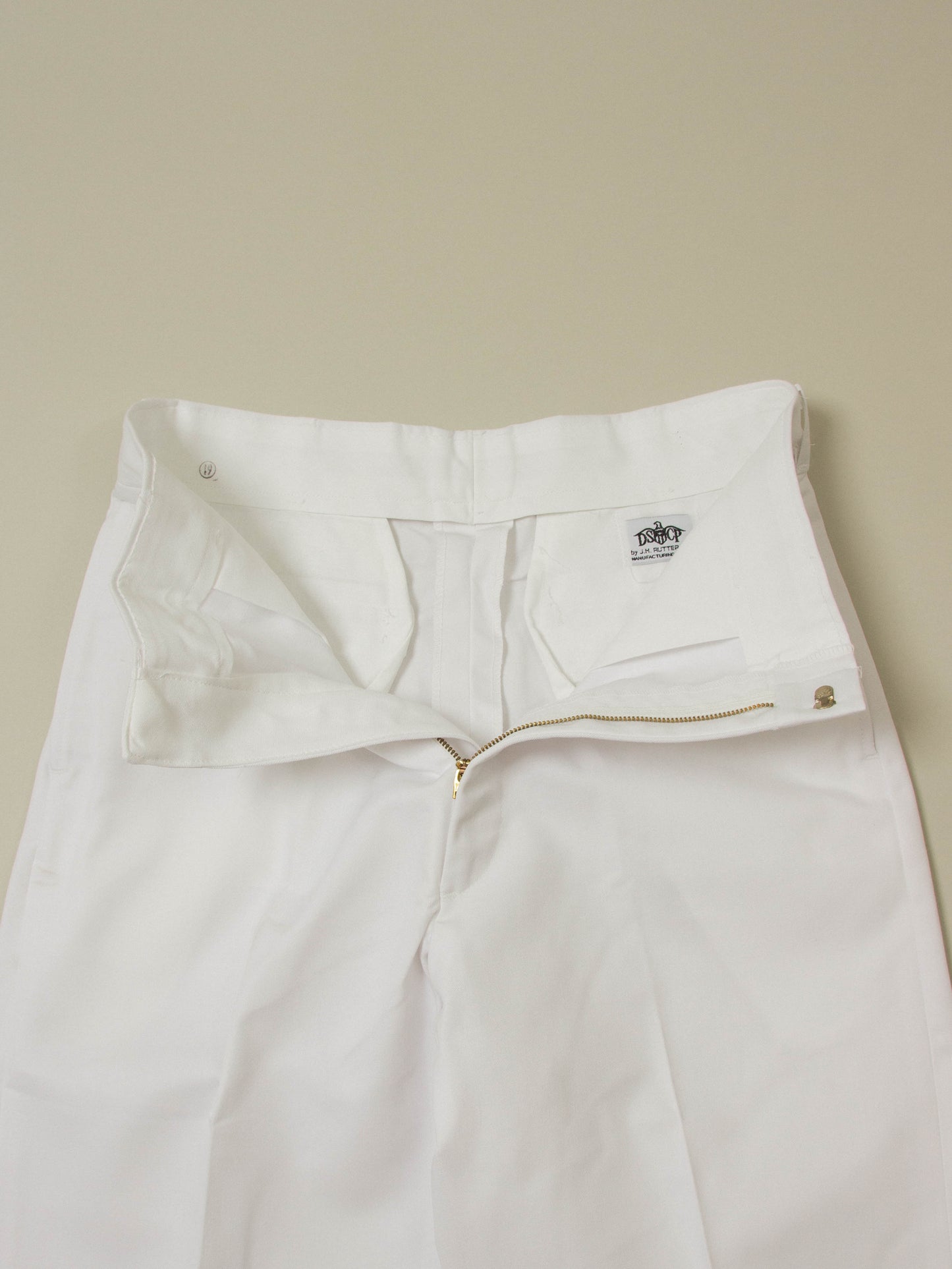 Deadstock 1990s US Army White Dress Trousers