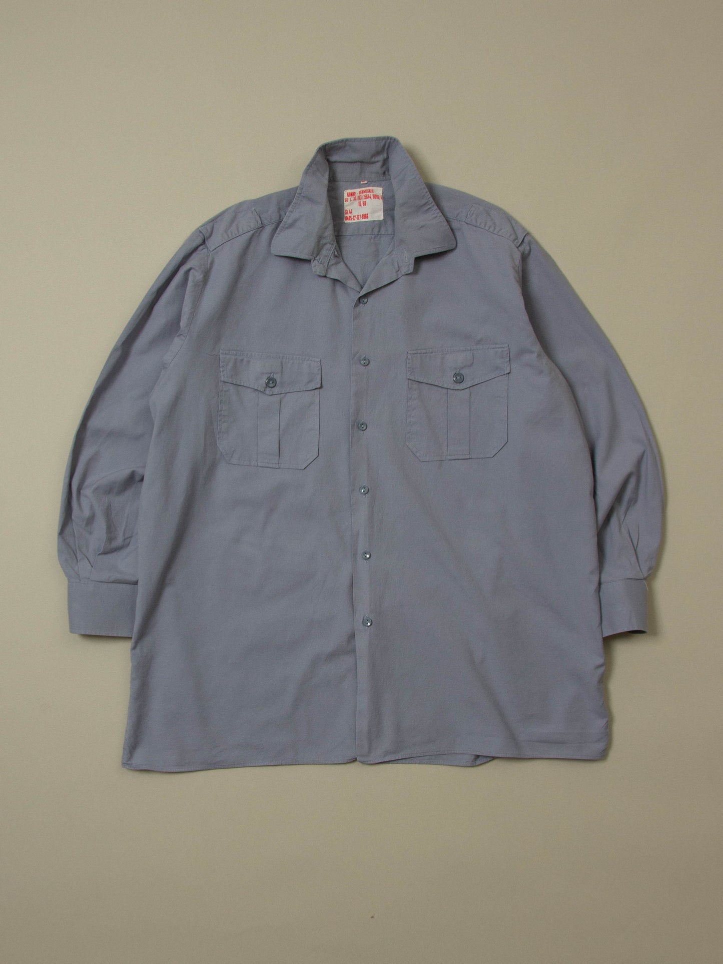 Vtg 1990s Military Workwear Shirt (L)