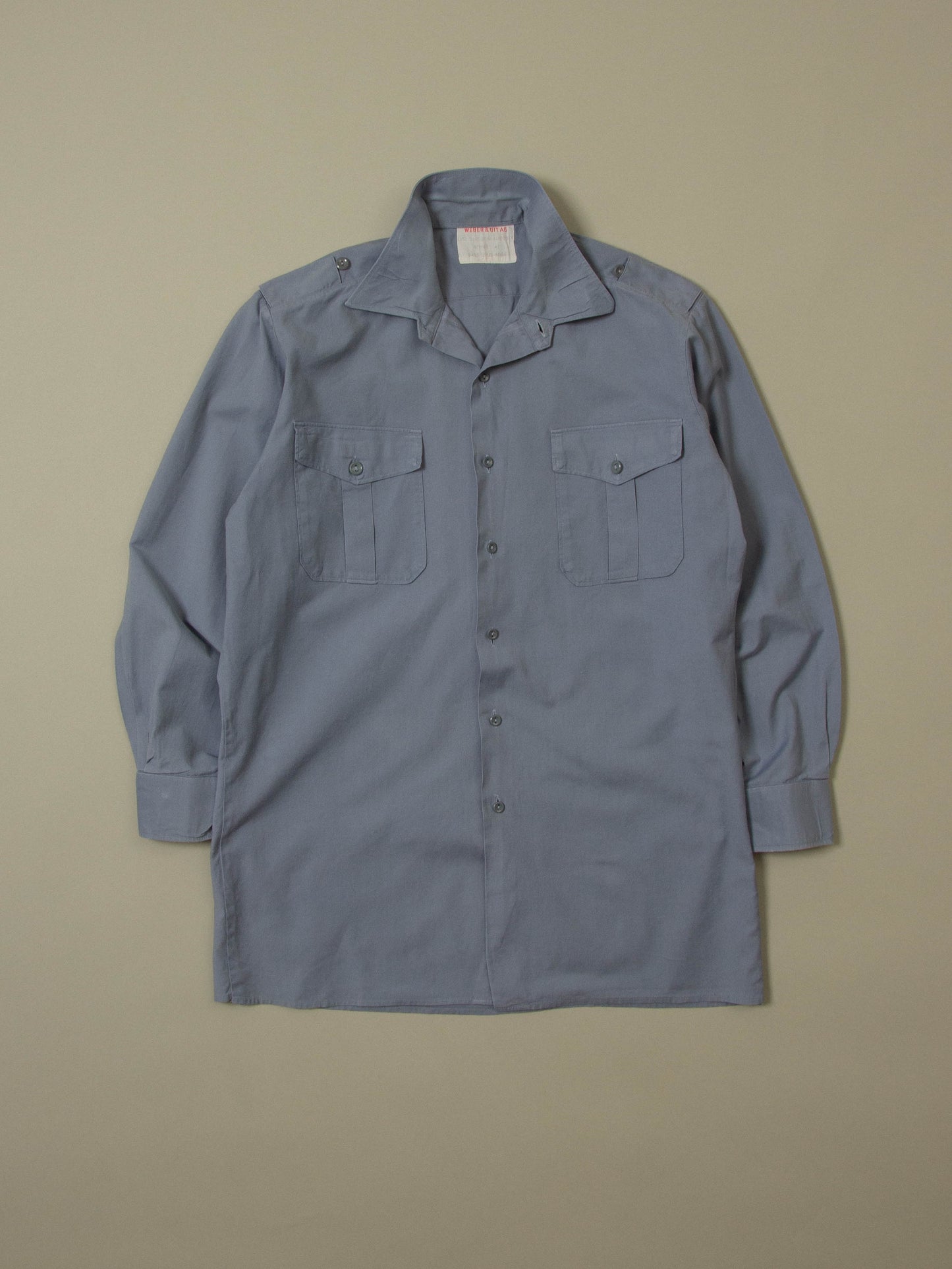 Vtg 1990s Military Workwear Shirt (M)