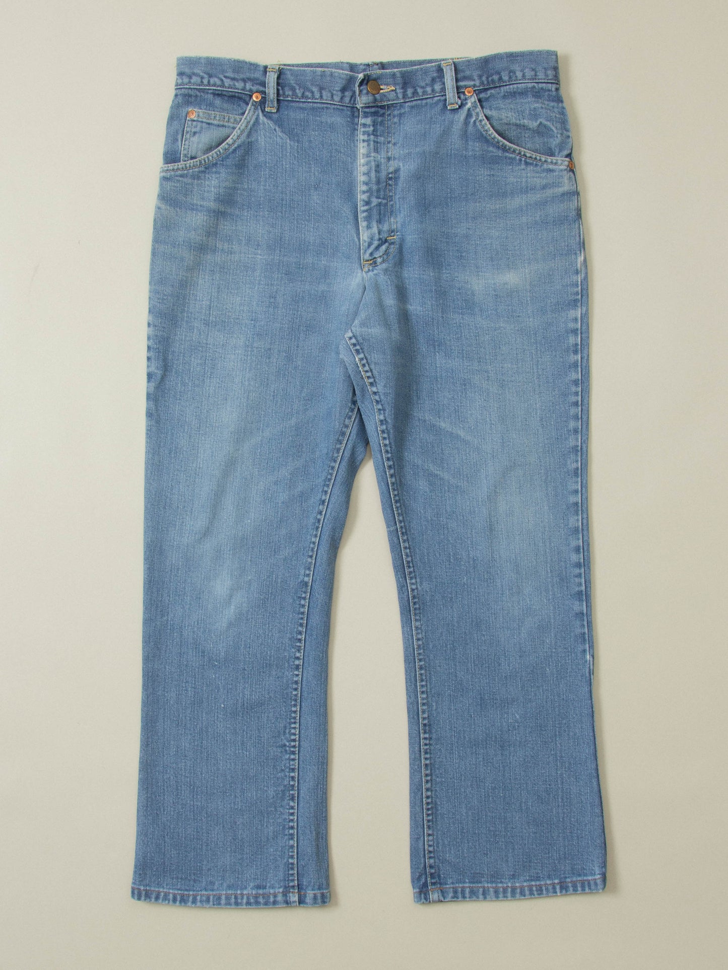 Vtg 1970s Bootcut Lee Riders Jeans - Made in USA (36x29)