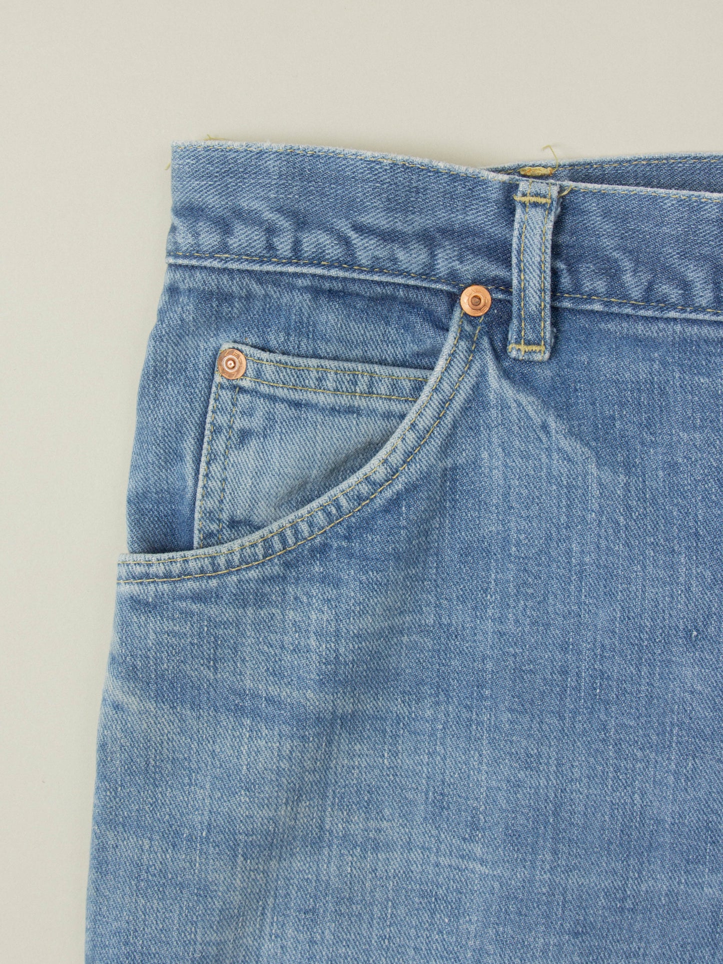 Vtg 1970s Bootcut Lee Riders Jeans - Made in USA (36x29)