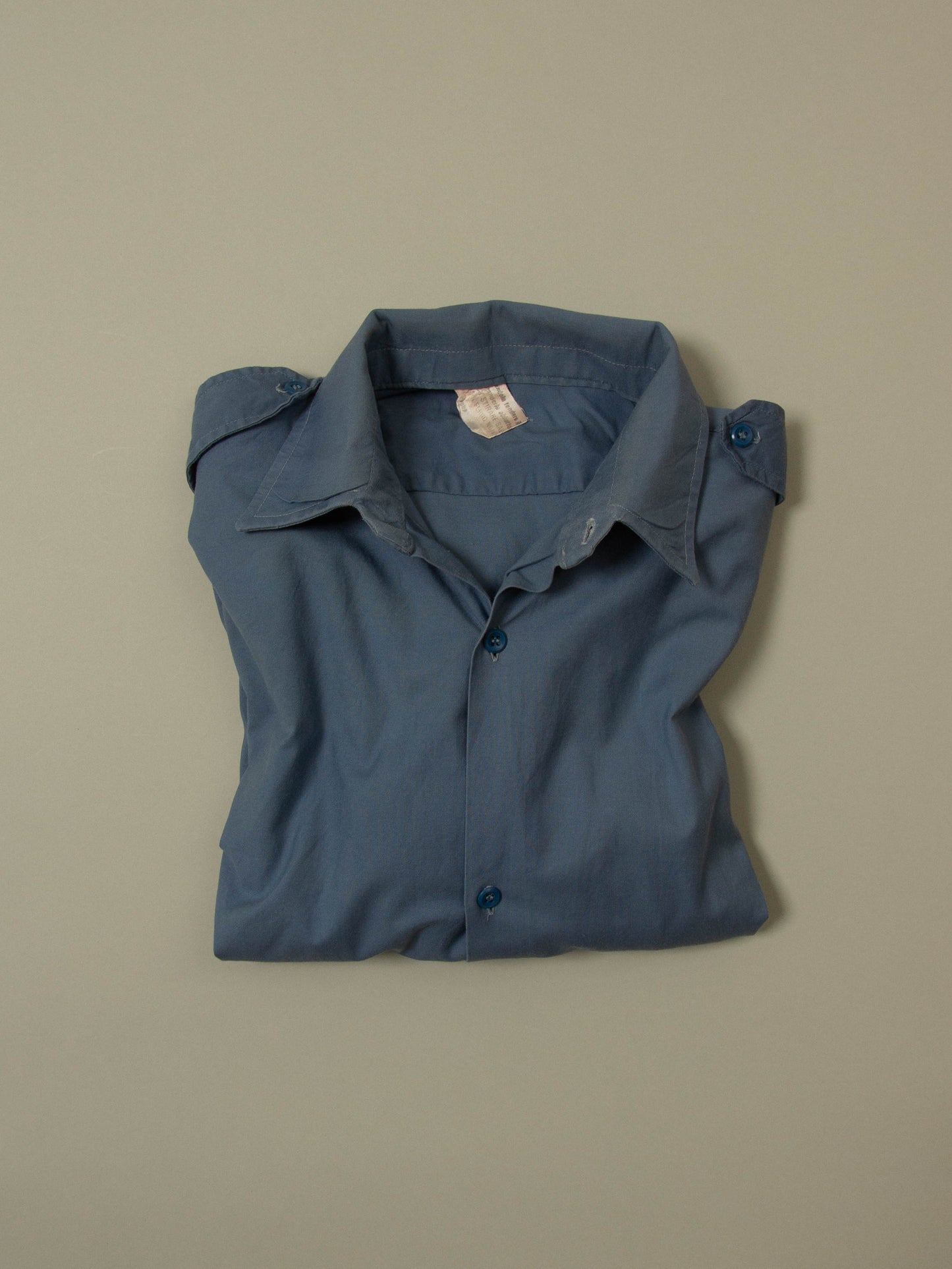 Vtg Military Workwear Shirt (S)