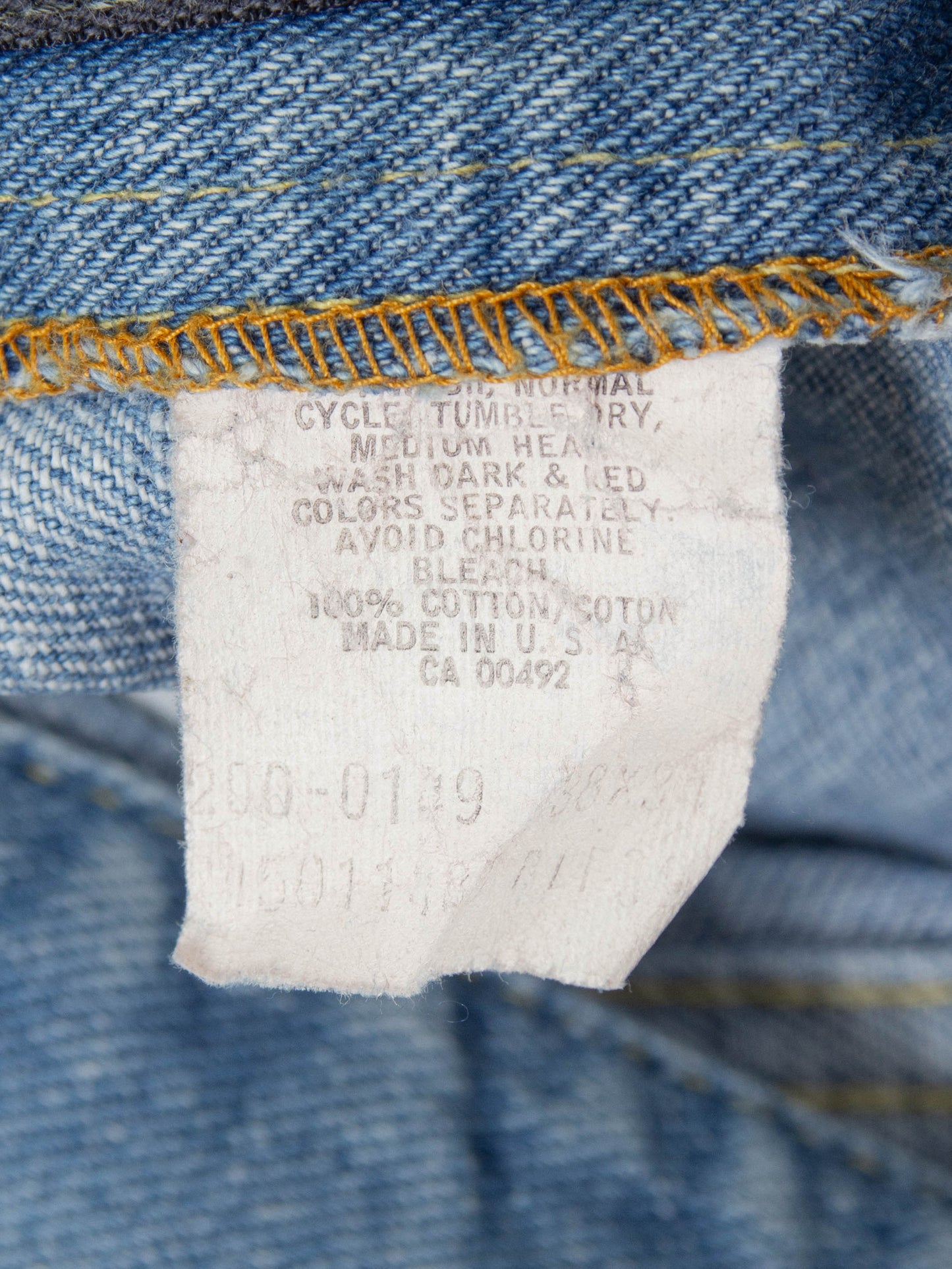 Vtg 1980s Lee Riders Jeans - Made in USA (38x34)