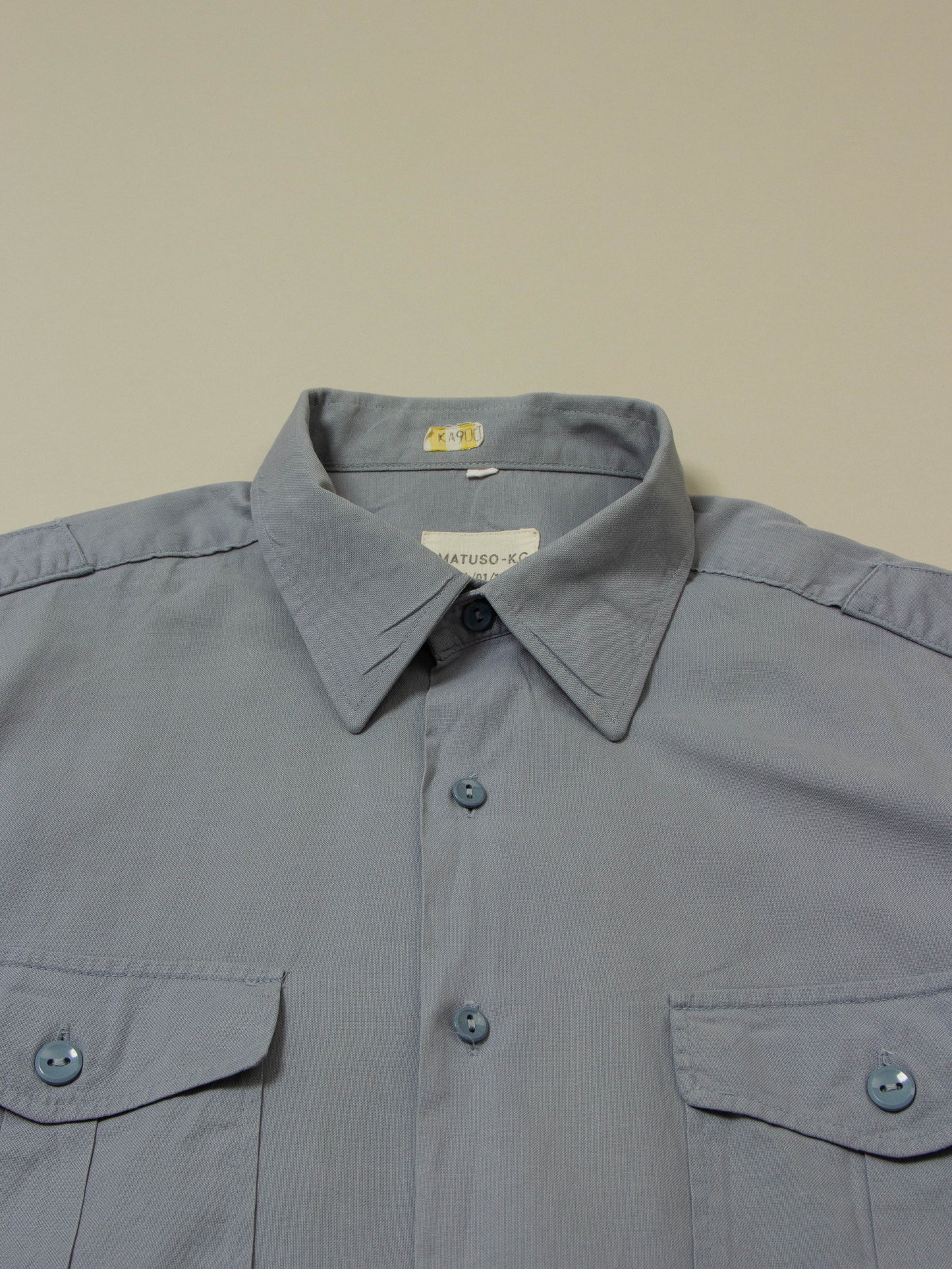 Vtg 1990s Military Workwear Shirt (M/L)