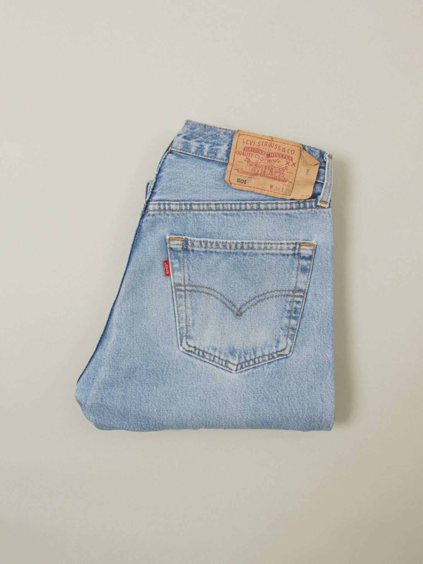 Vtg Levi's 501 Jeans - Made in UK (30x28)