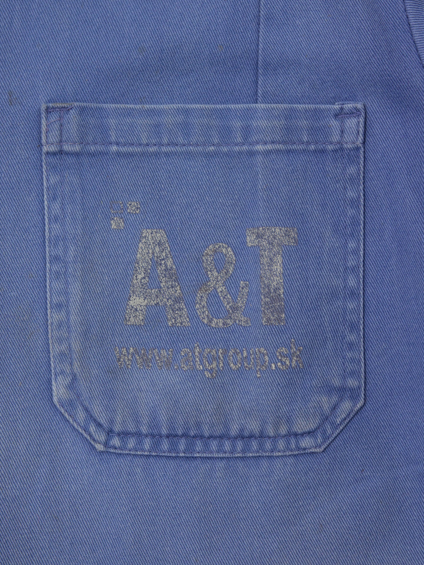 Vtg 1970s Faded Workwear Shirt (Women's S/M)