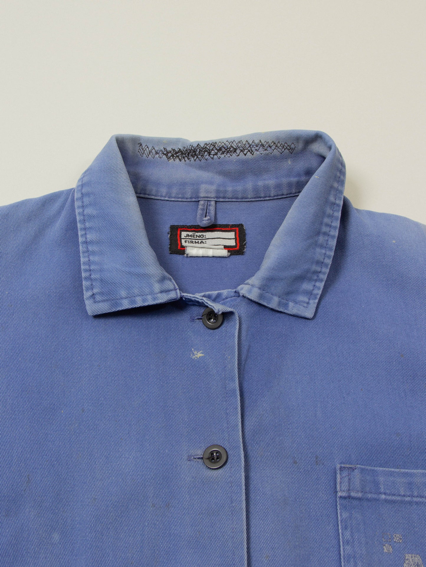 Vtg 1970s Faded Workwear Shirt (Women's S/M)