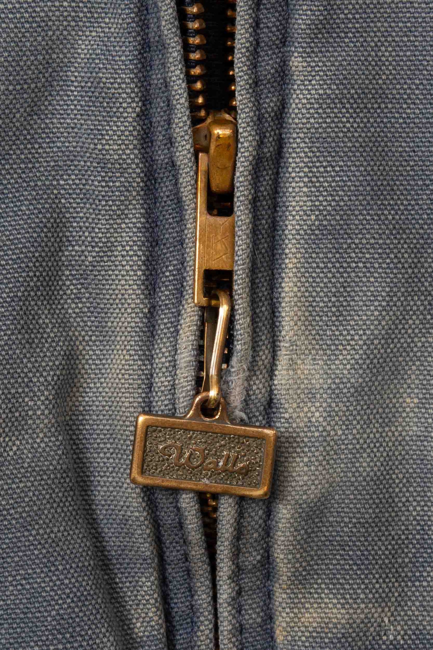 Vtg 1980s Faded Walls Hooded Canvas Jacket (M/L)