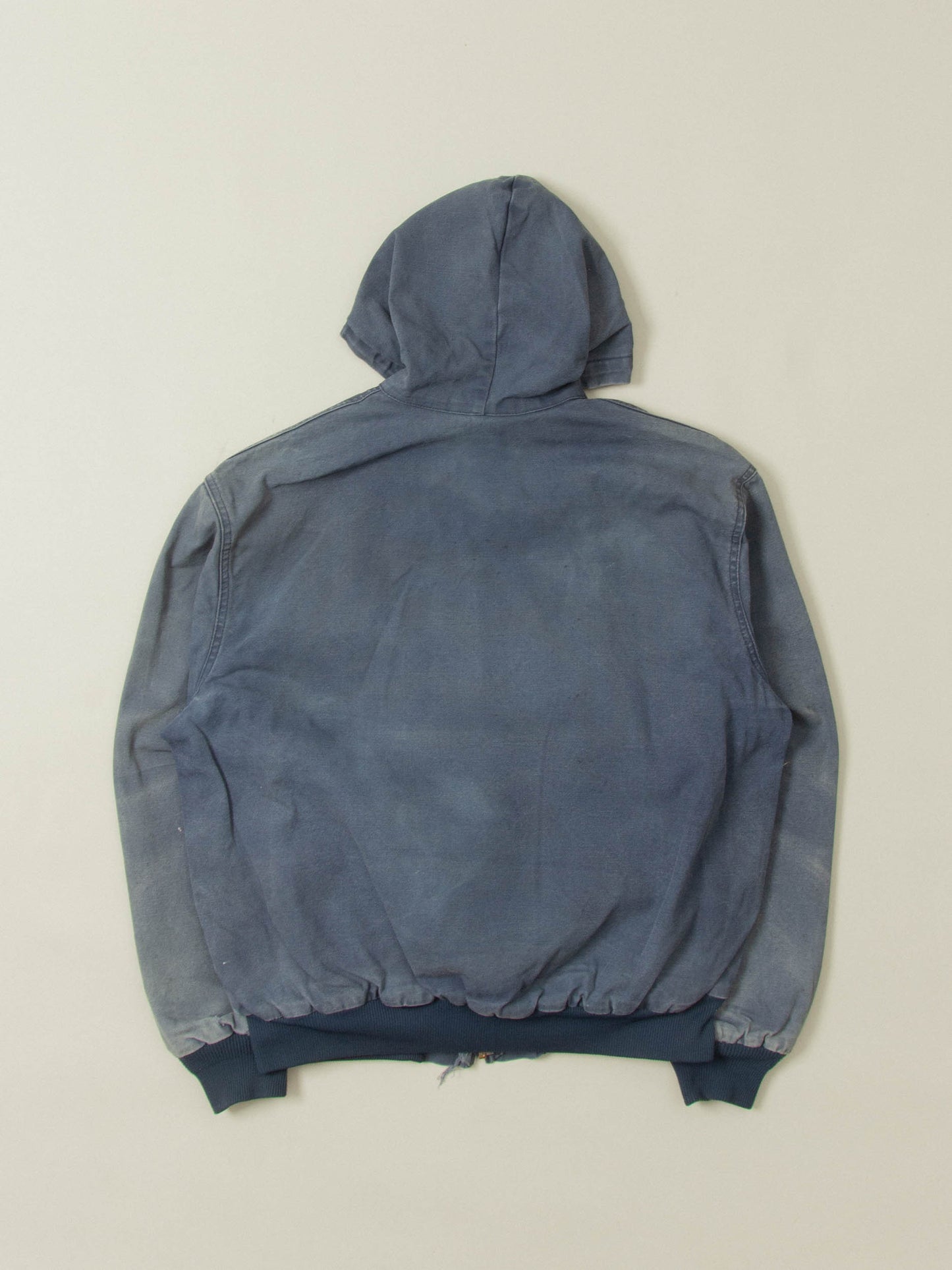 Vtg 1980s Faded Walls Hooded Canvas Jacket (M/L)