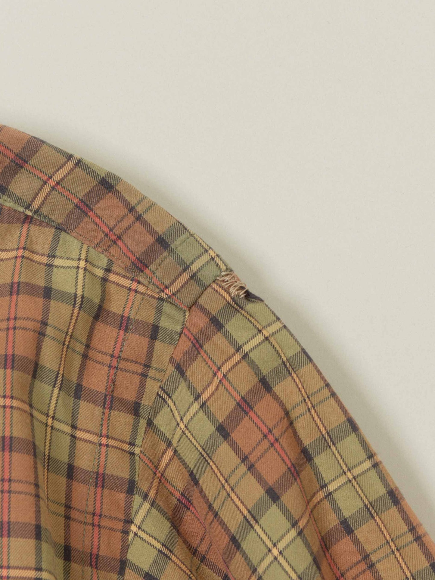 Vtg 1990s Ralph Lauren Button Down Checkered Shirt (L)