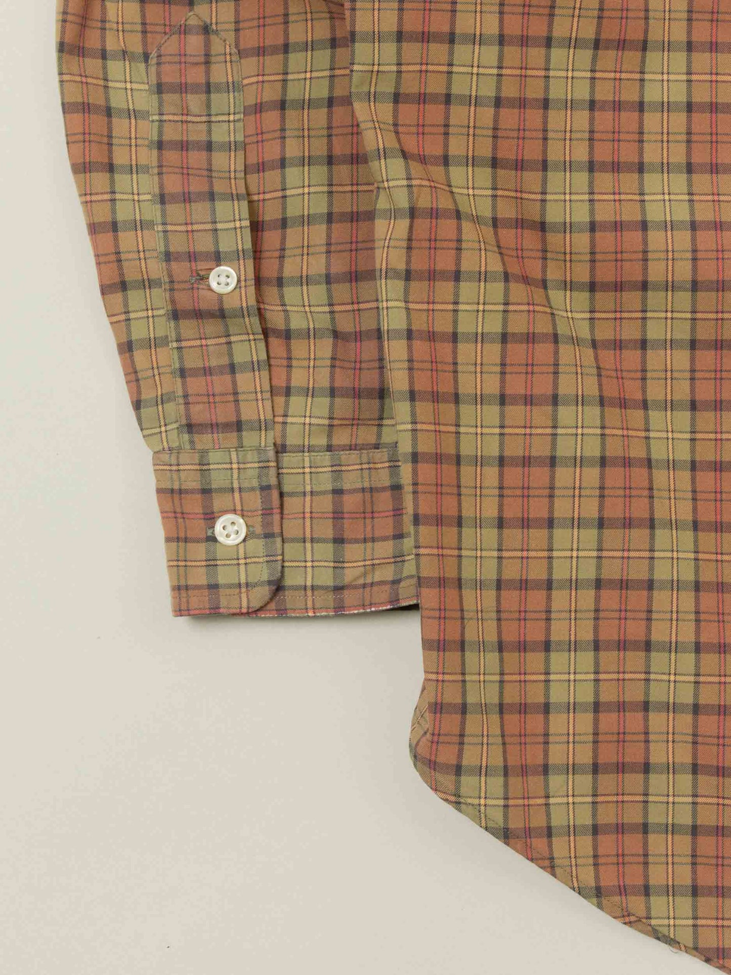 Vtg 1990s Ralph Lauren Button Down Checkered Shirt (L)