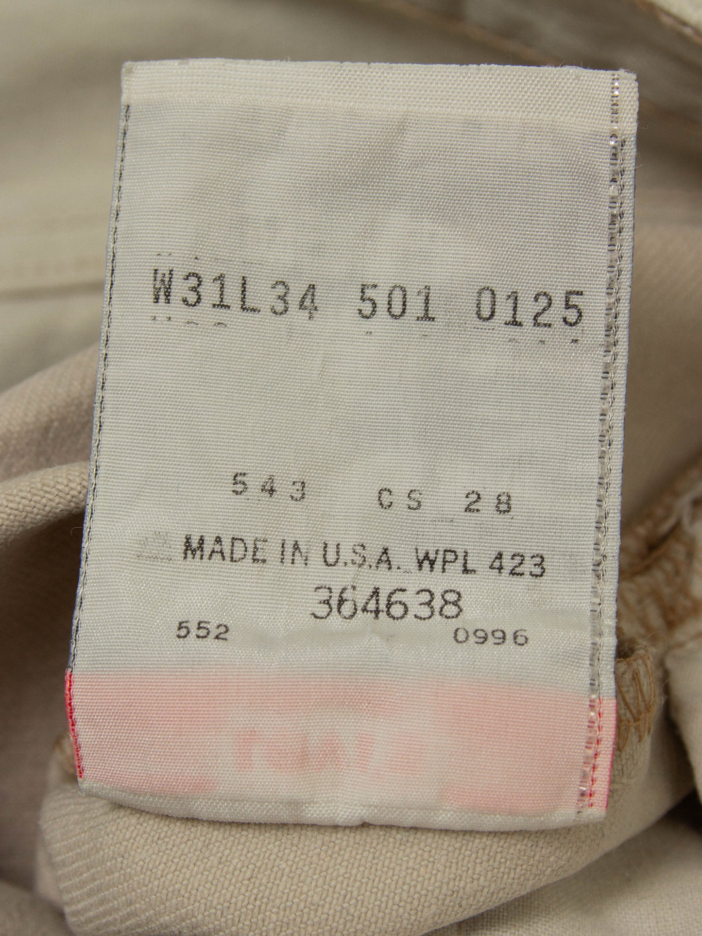Vtg 1990s Levi's 501 Jeans - Made in USA (30x34)