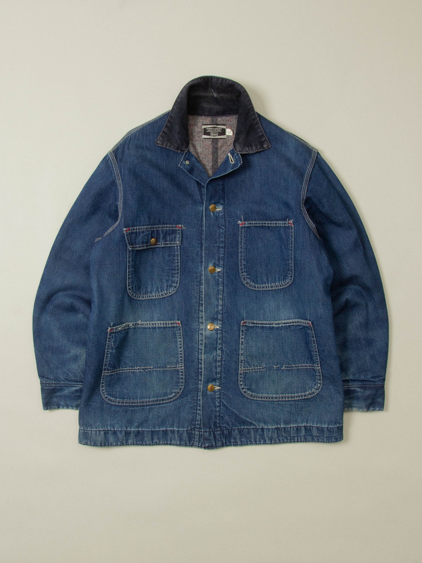 Vtg 1970s Sears Chore Loco Jacket (L)