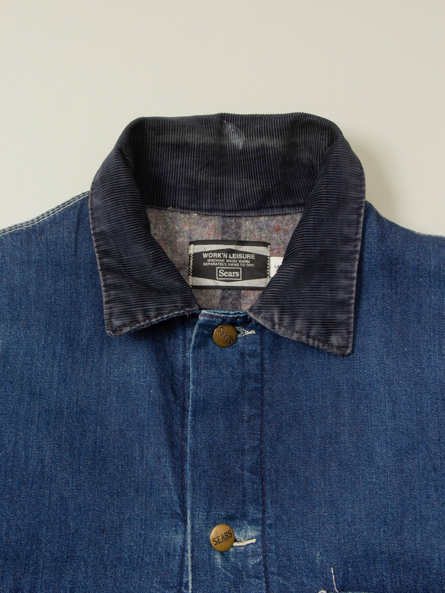 Vtg 1970s Sears Chore Loco Jacket (L)