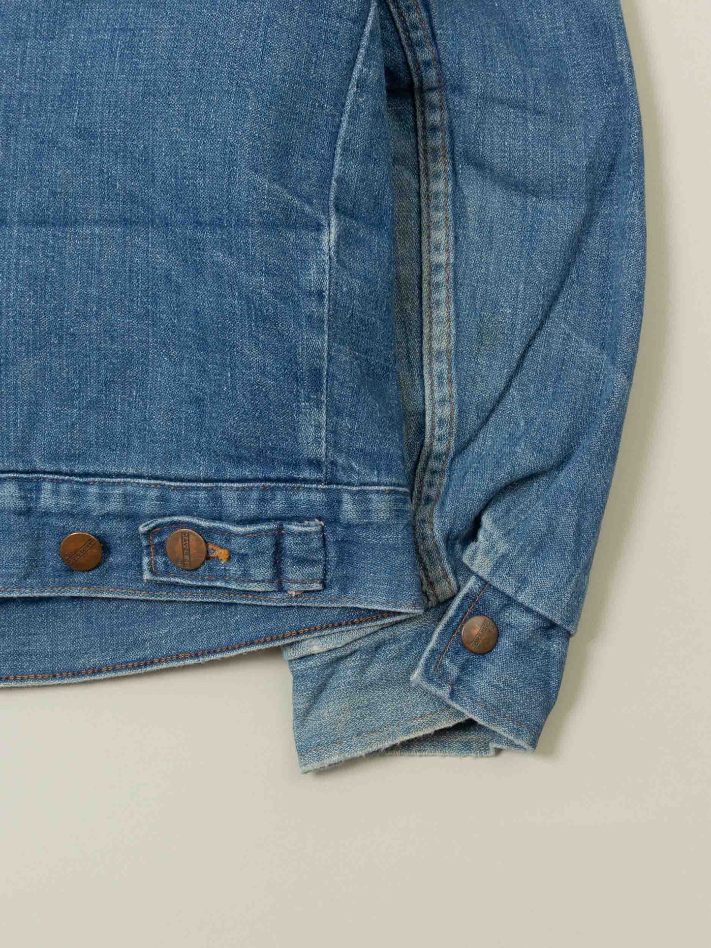Vtg 1970s Maverick Lined Denim Jacket – Made in USA (S/M)