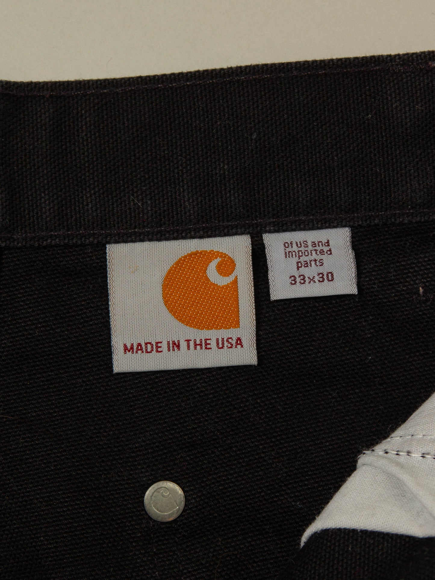 Vtg 1990s Carhartt Double Knee Trousers - Made in USA (32x30)