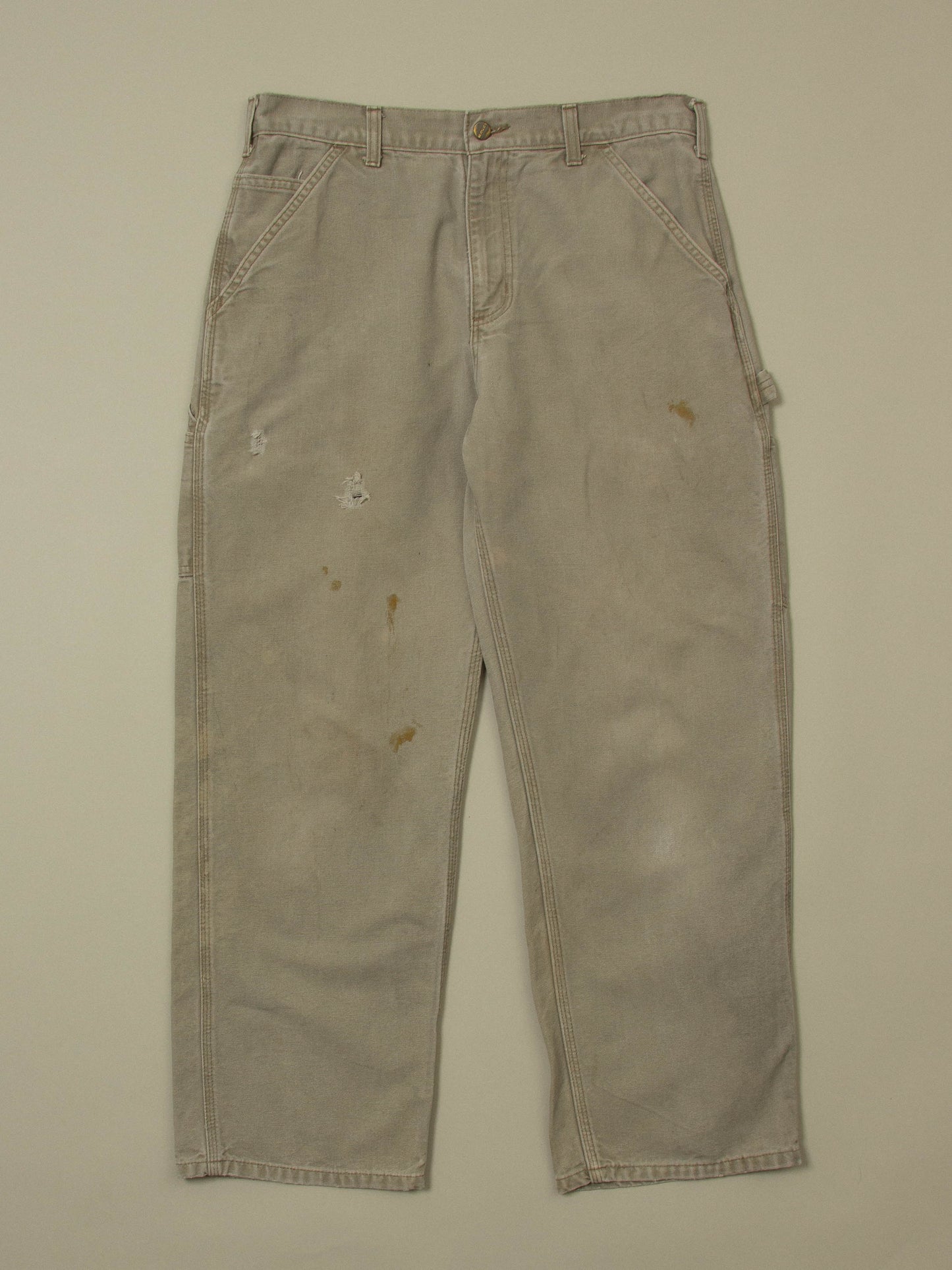 Vtg 1990s Carhartt Carpenter Trousers (32x29)