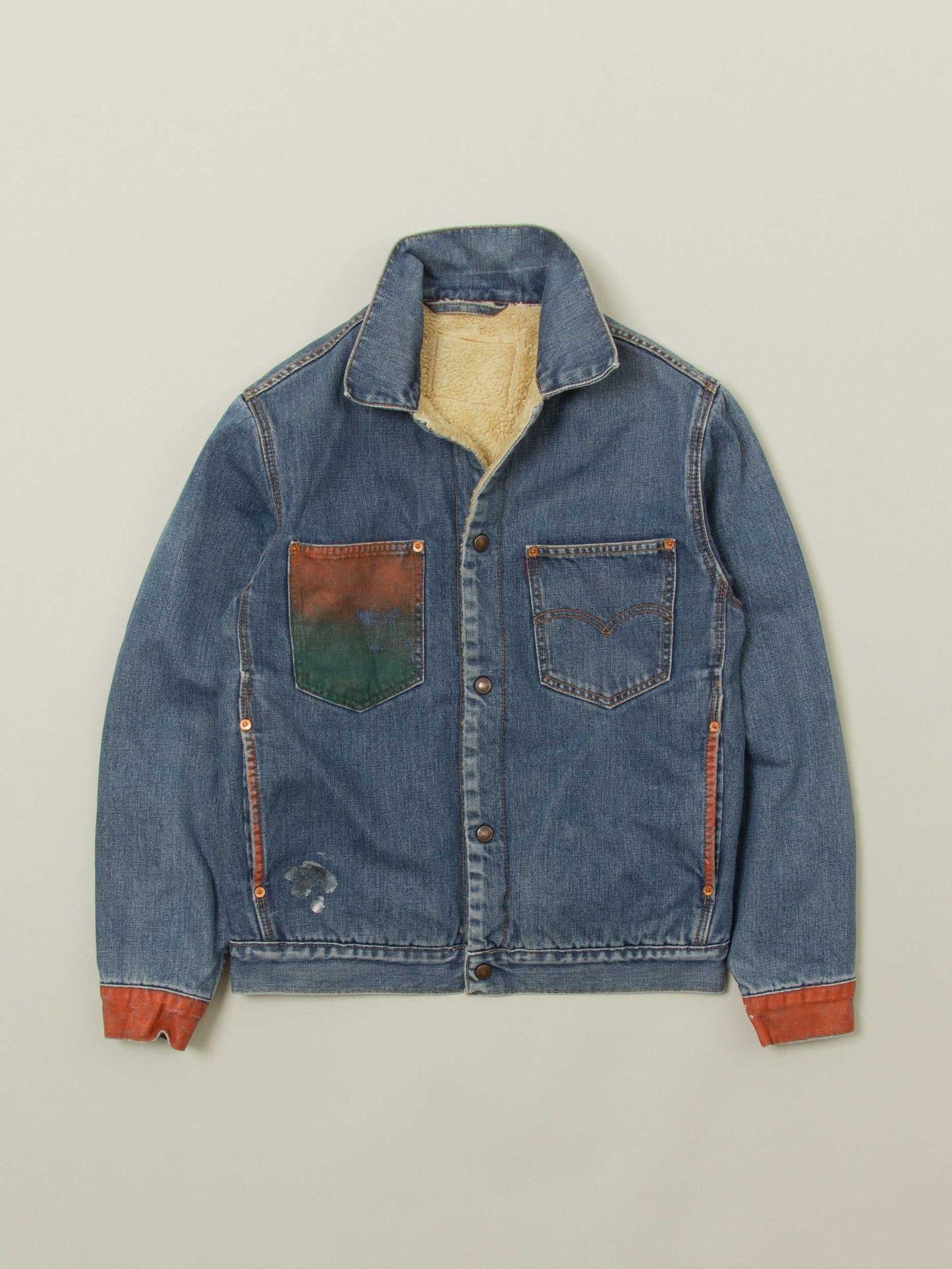 Vtg 1970s Lined Levi's Denim Jacket (S/M)